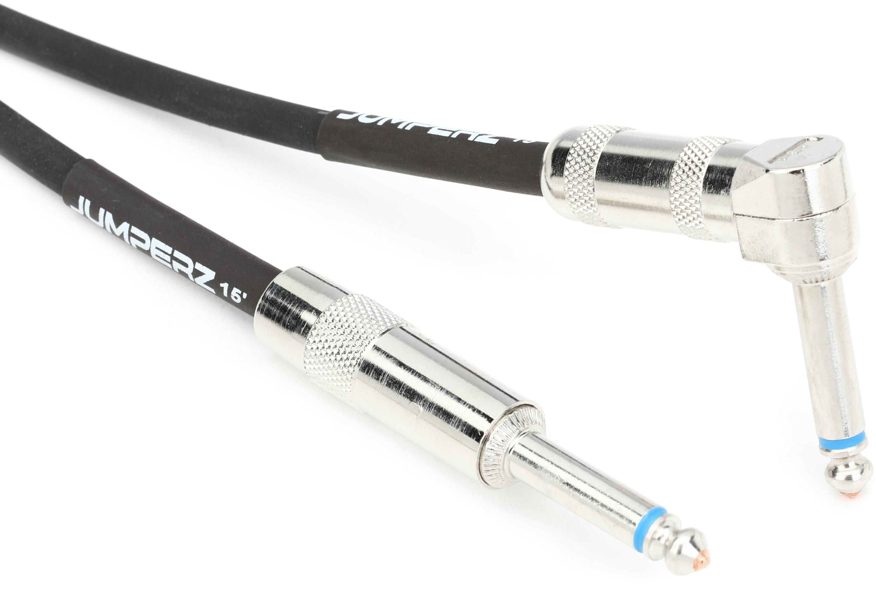 Photo of JUMPERZ Blue Line Instrument Patch Cable - 15 feet