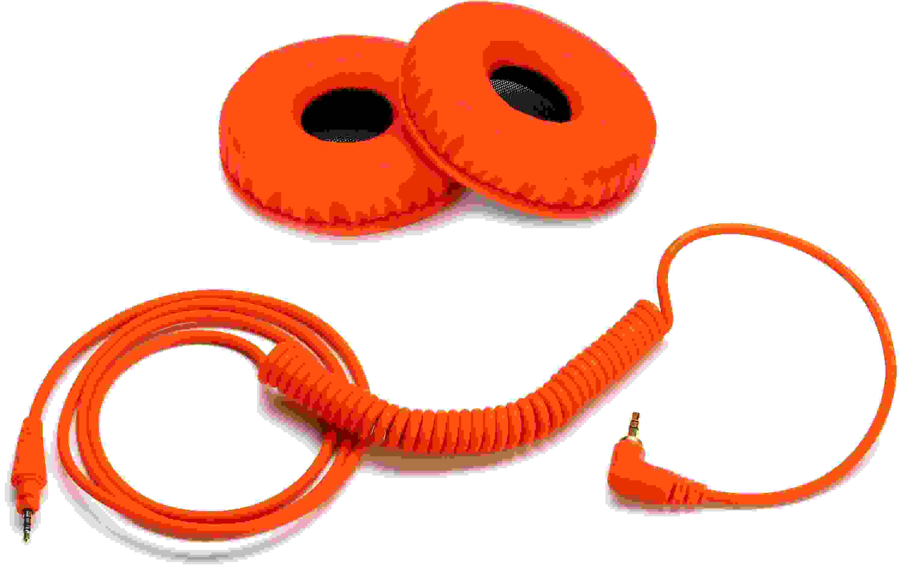 Pioneer DJ HC-CP08 Accessory Pack CUE1 Ear Pads & Cable - Orange ...