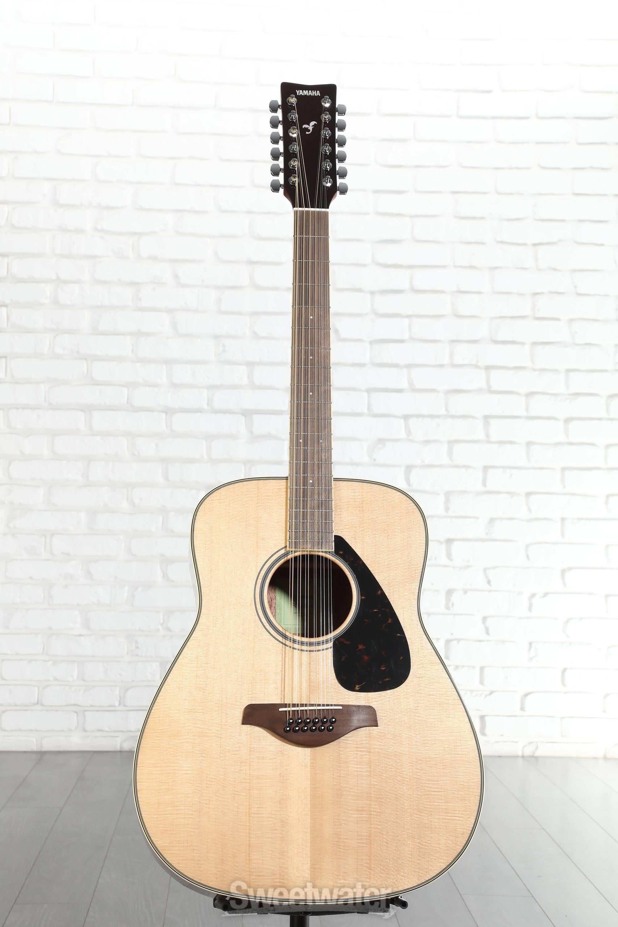 Yamaha FG820-12 12-string Acoustic Guitar - Natural | Sweetwater