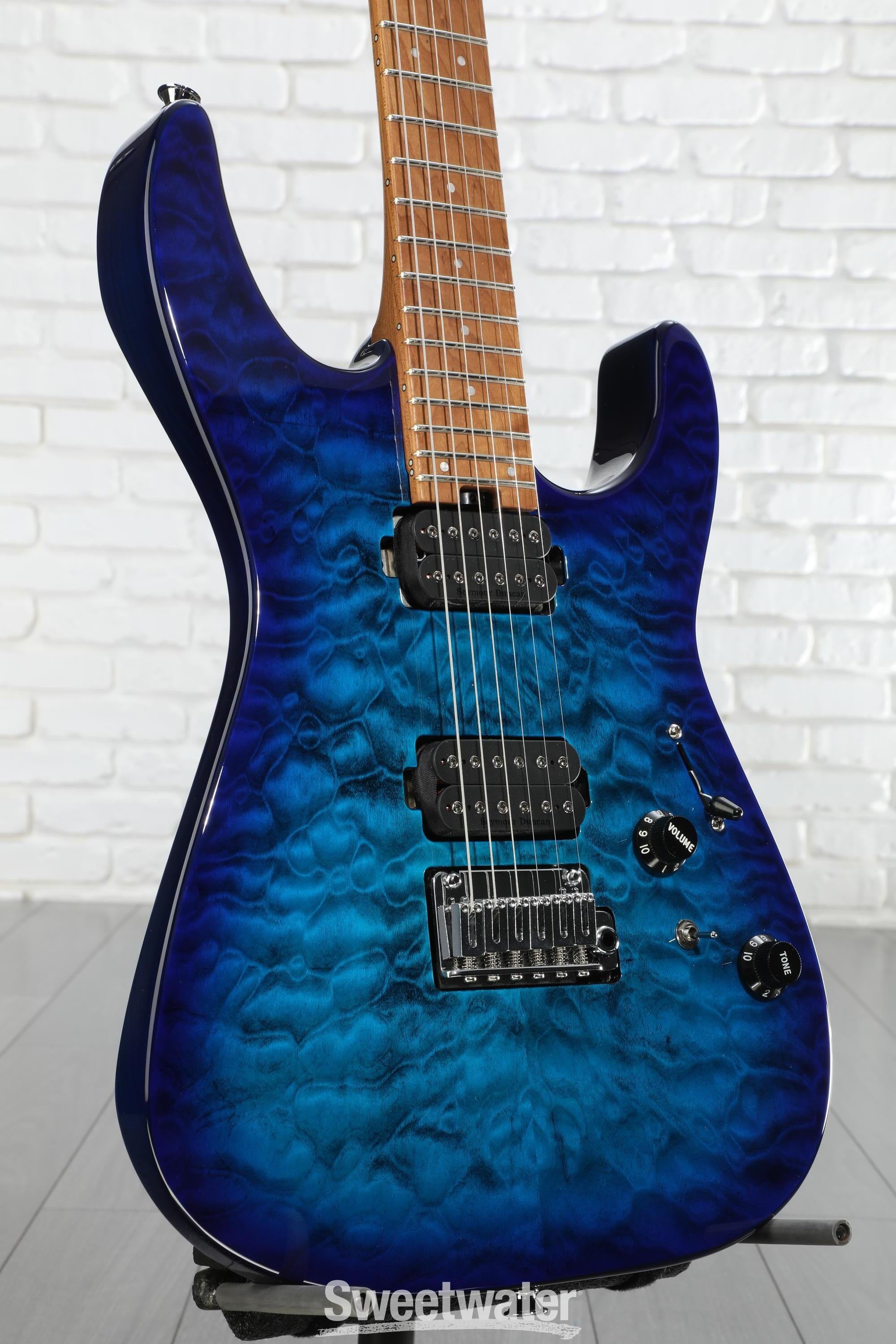 Charvel Pro-Mod DK24 HH 2PT Electric Guitar - Chlorine Burst