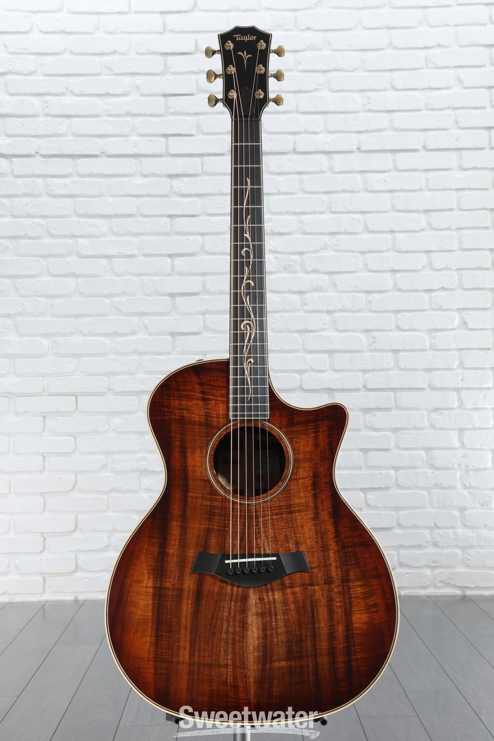 Taylor K24ce - Shaded Edgeburst, Gold Gotoh Tuners | Sweetwater