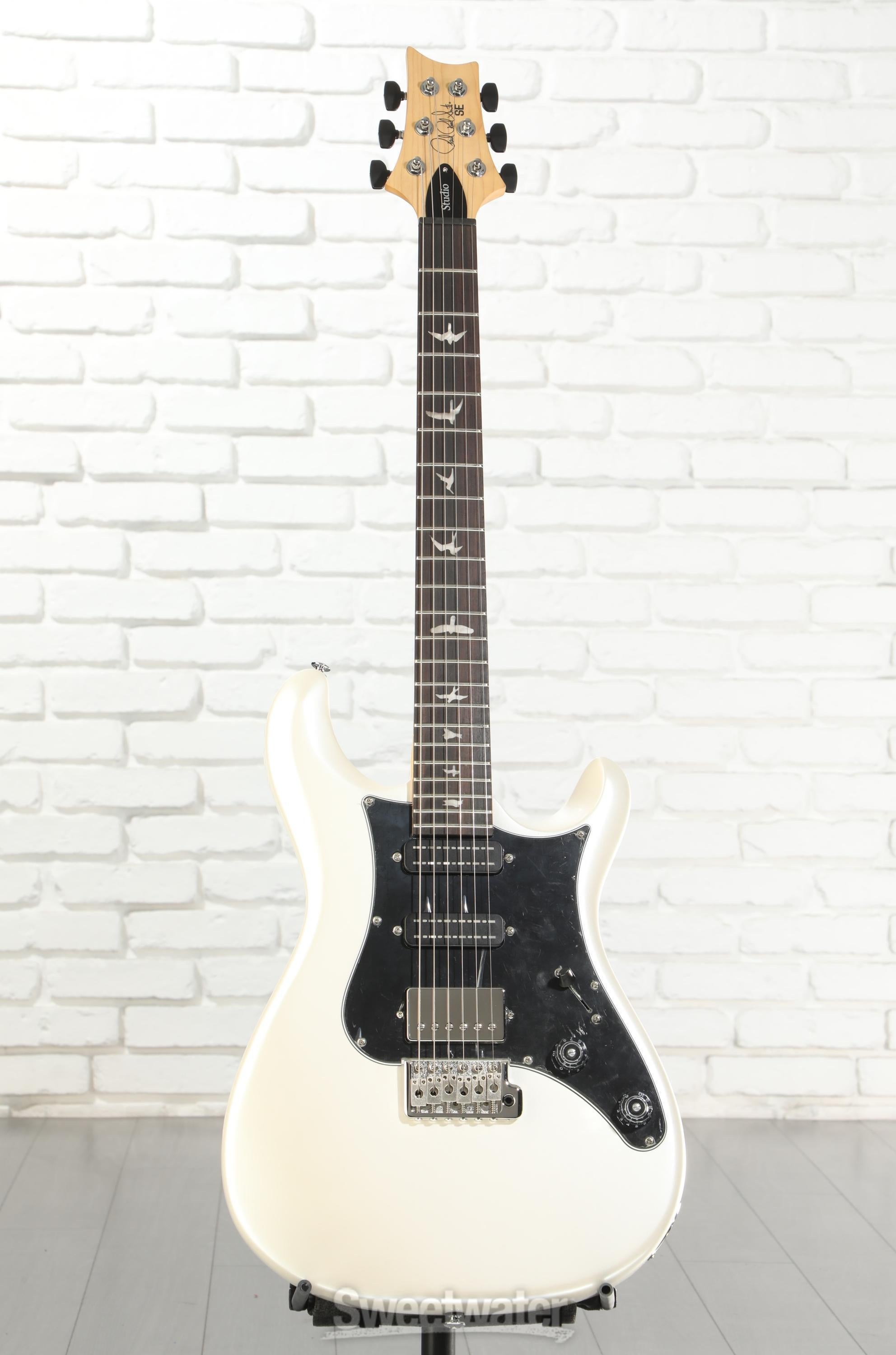 PRS SE Studio Standard Electric Guitar - Pearl White | Sweetwater