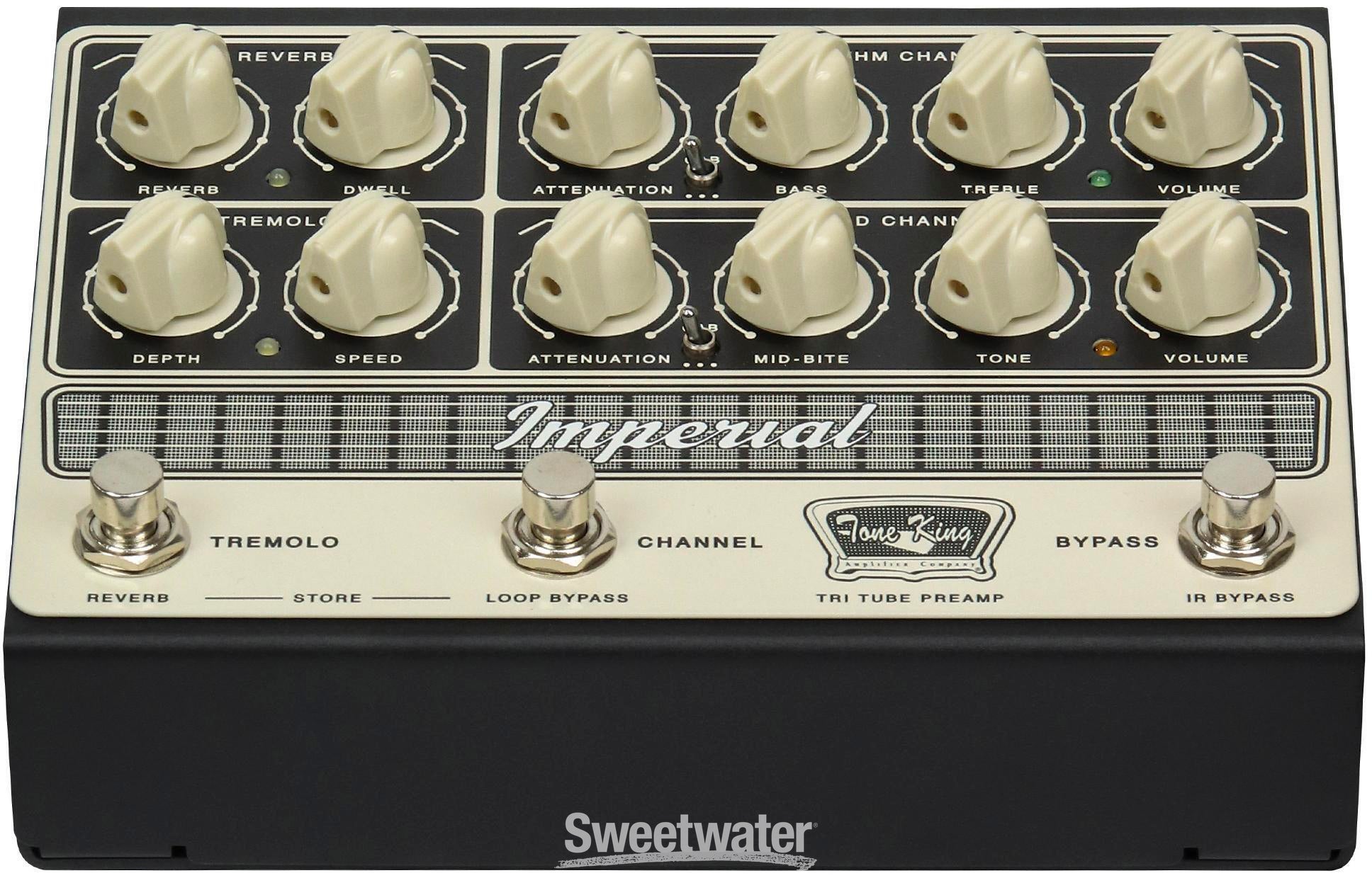 Tone King Imperial Tri-tube Preamp and DI Pedal | Sweetwater