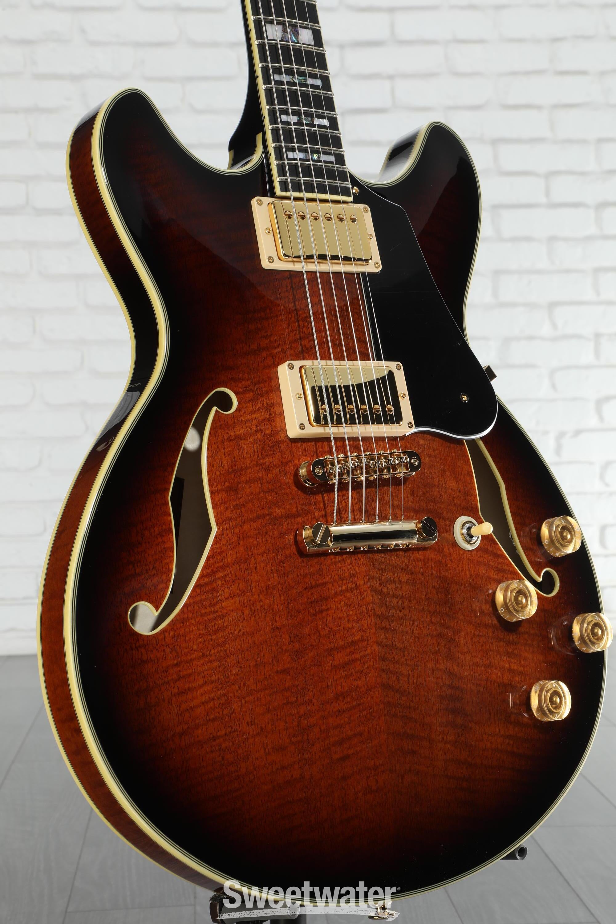 Ibanez John Scofield Signature JSM100 - Vintage Burst | Sweetwater