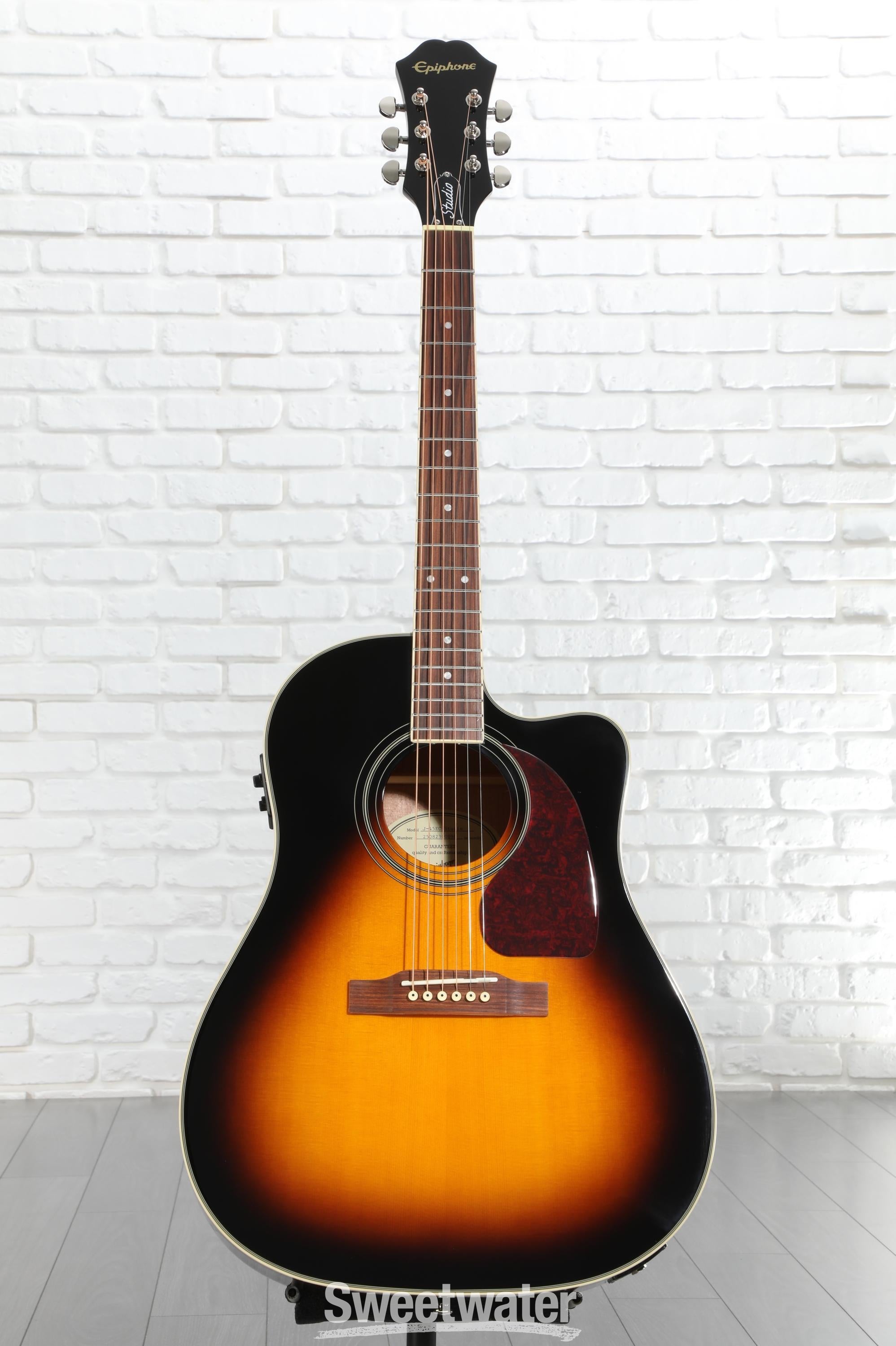Epiphone J-45 EC Studio Acoustic-electric Guitar - Vintage