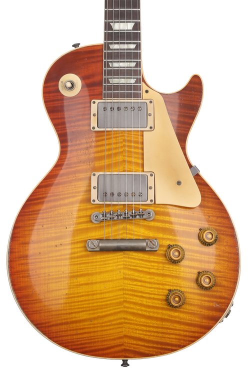 ギター Gibson CS Murphy Lab 1959 Les Paul ULA Gibson CS Murphy Lab 1959 Les Paul Ultra Heavy Aged