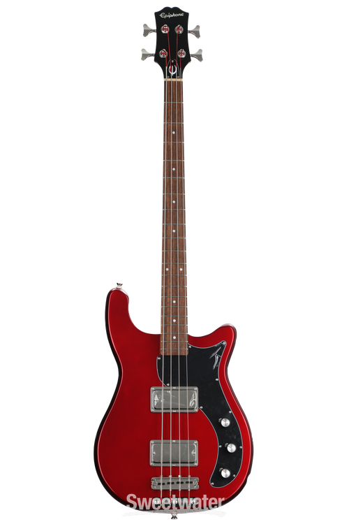 Epiphone Embassy Bass Guitar - Sparkling Burgundy