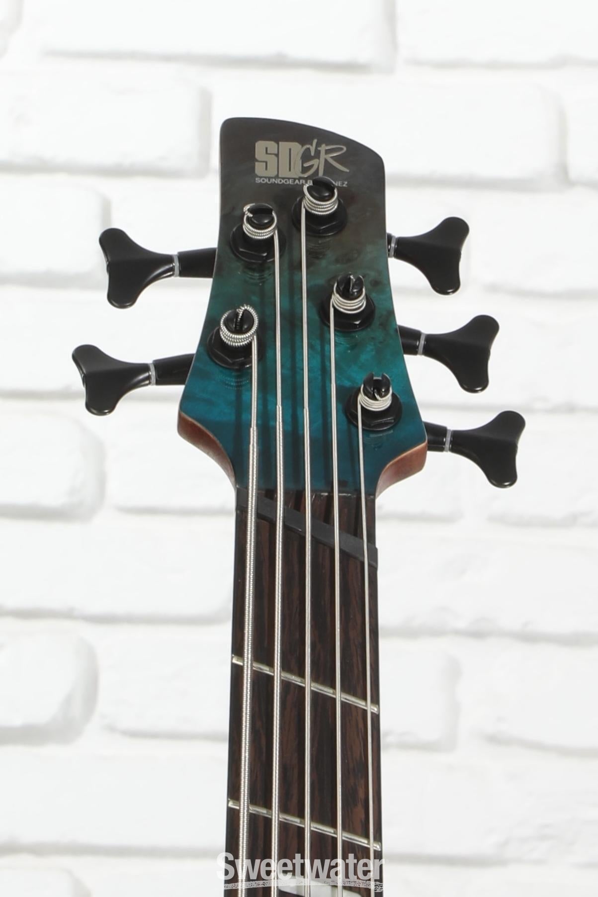[10/27値下]Ibanez SRMS805 Ibanez SRMS805 SR Multiscale 5-String Bass - Tropical Seafloor
