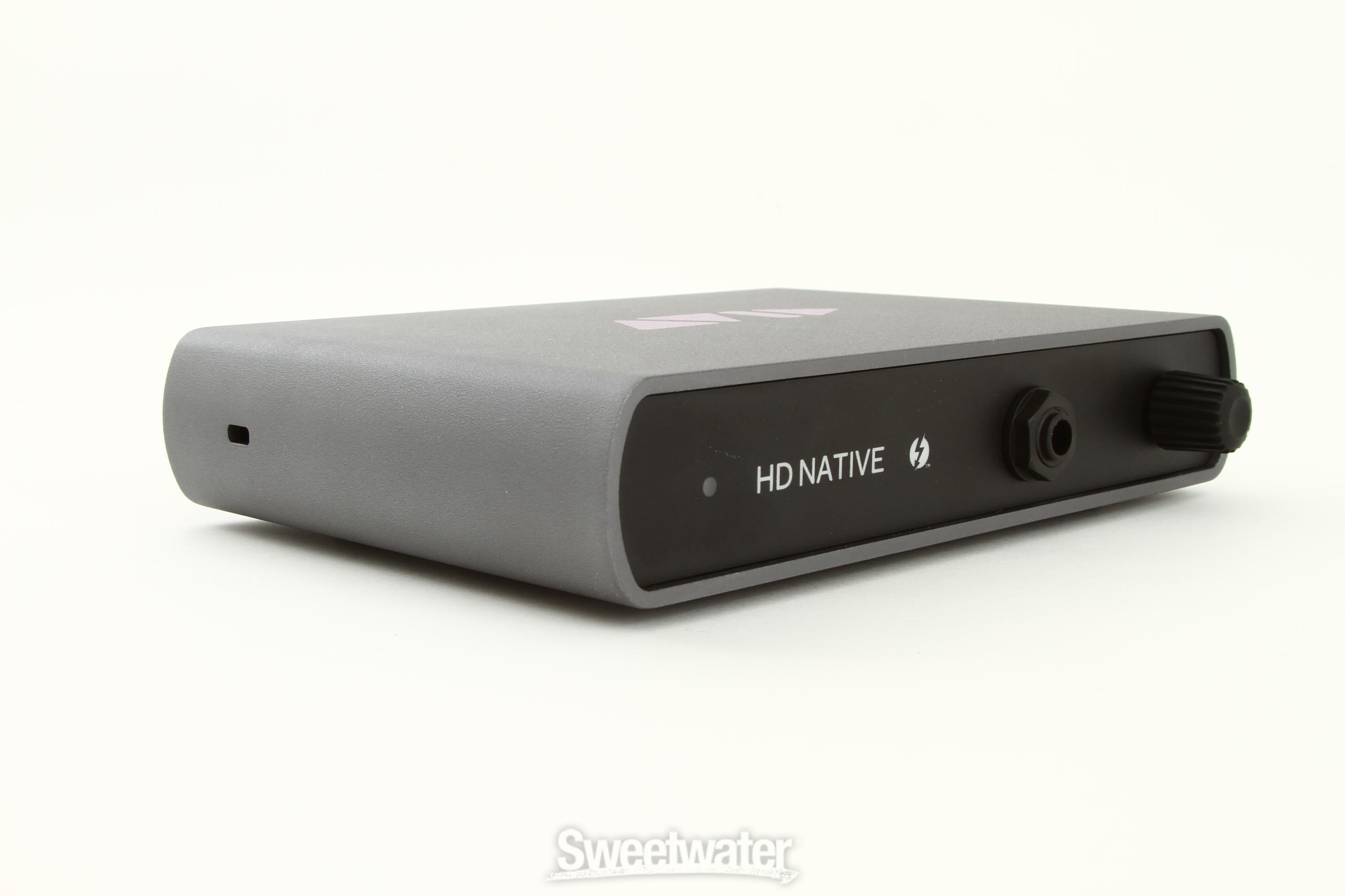 Avid Pro Tools HD Native Thunderbolt | Sweetwater Avid Pro Tools HD Native Thunderbolt | Sweetwater