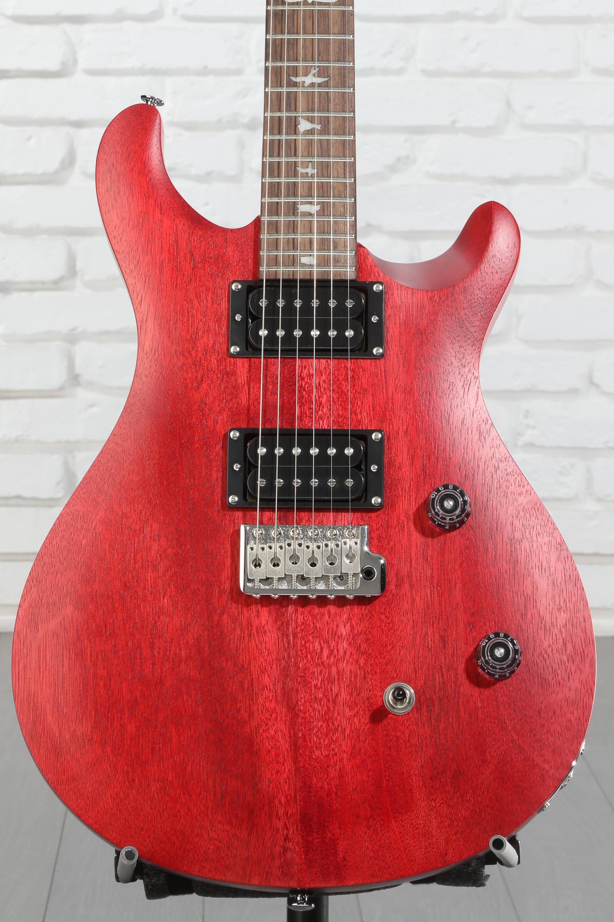PRS SE CE 24 Standard Satin Electric Guitar - Vintage Cherry