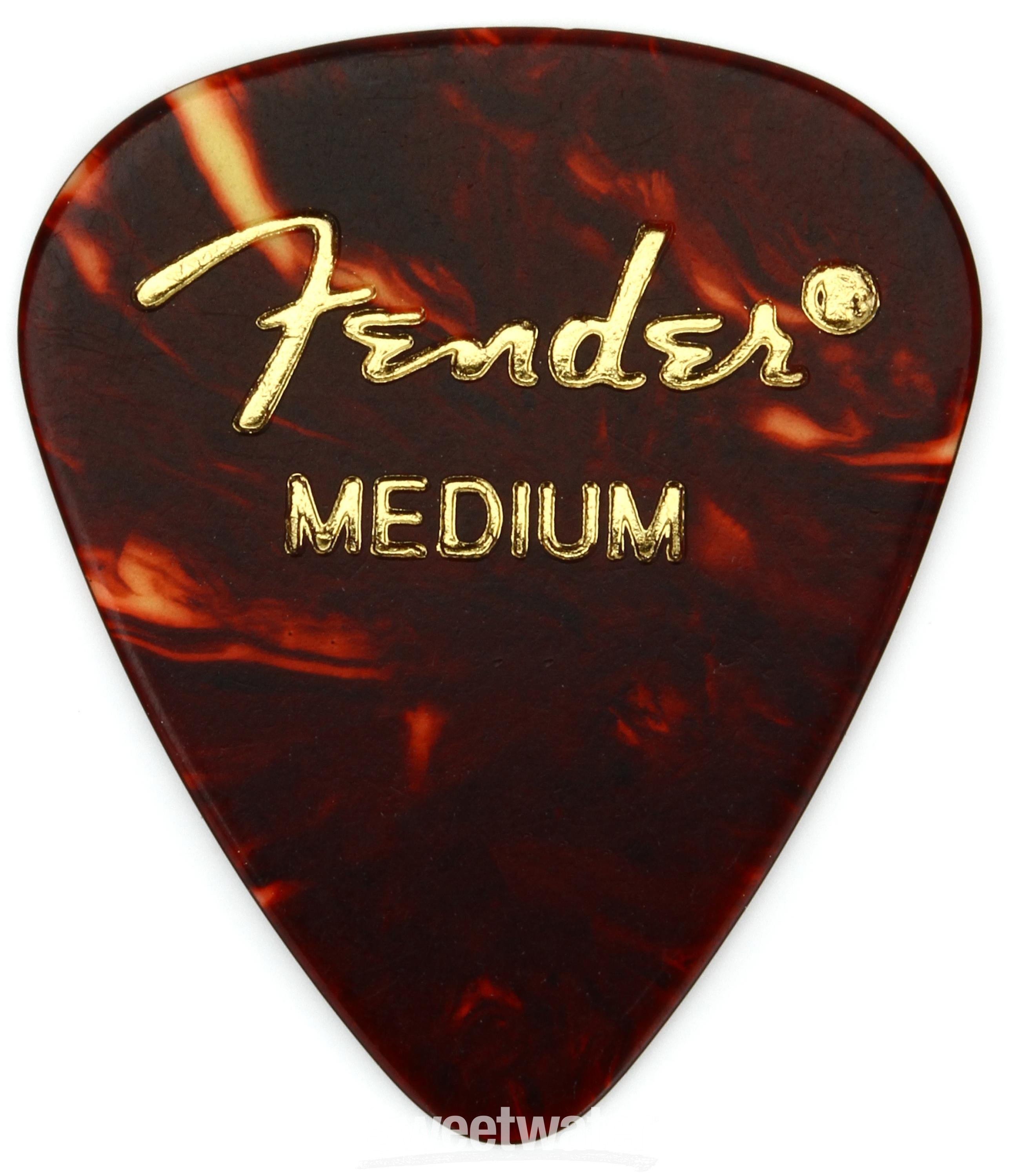 Fender 351 Shape Classic Celluloid Picks - Medium Shell 144-pack