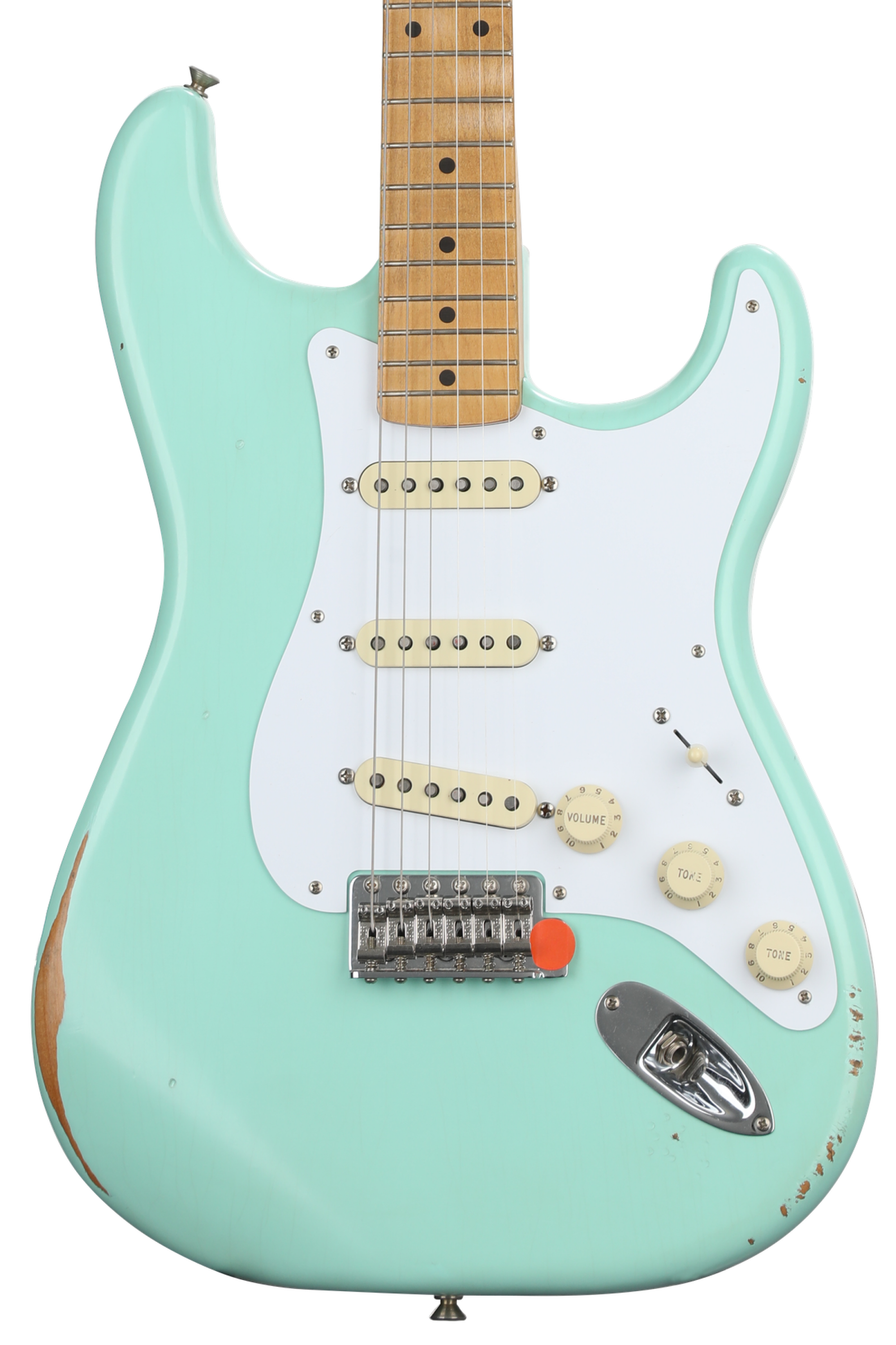 美品　fender Vintera Road Worn Stratocaster Fender Vintera Road Worn '50s Stratocaster Electric Guitar - Surf