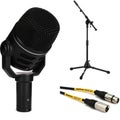 Photo of Electro-Voice ND46 Supercardioid Dynamic Instrument Microphone with Stand and Cable