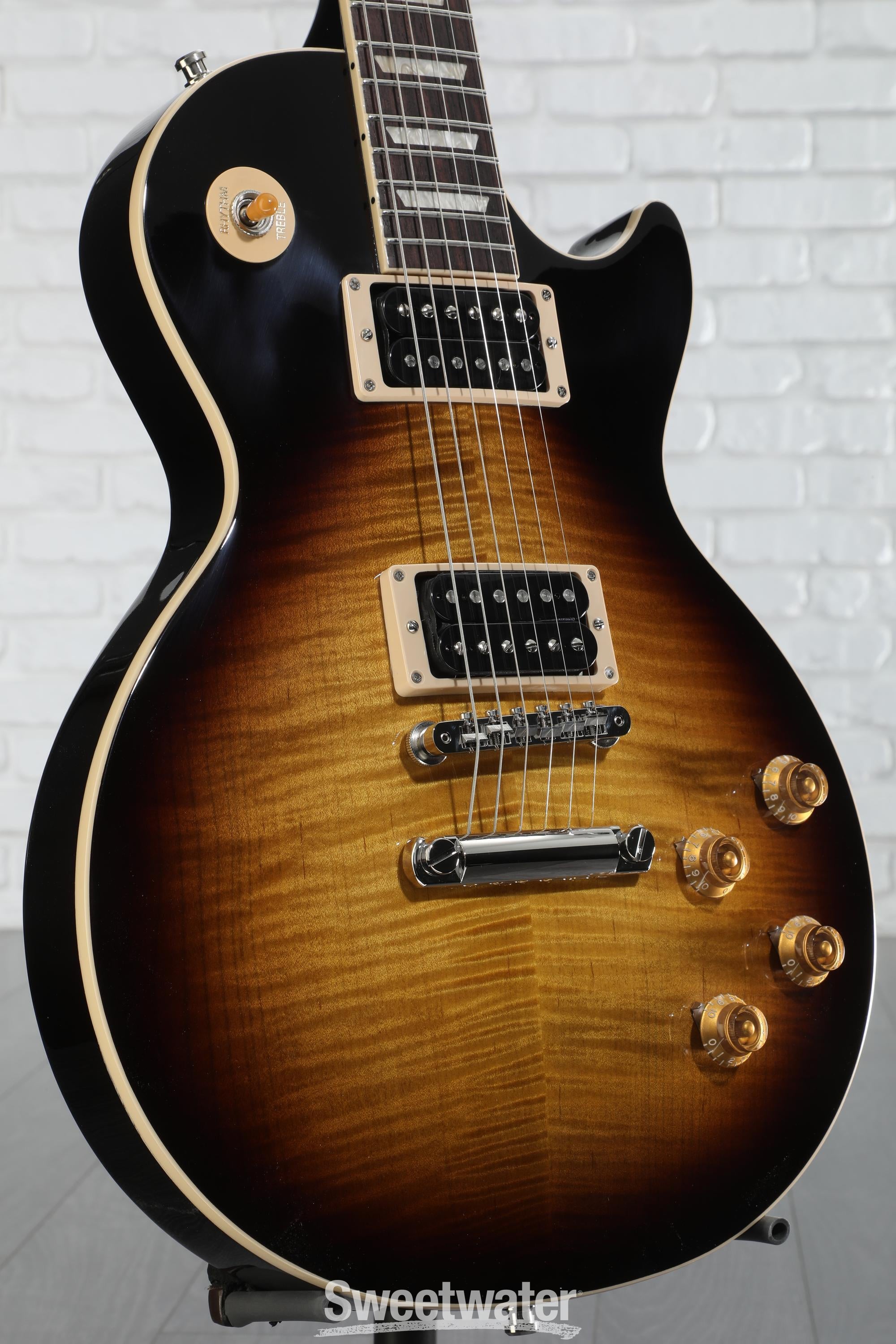 ジョン　nobland Les Paul type sunburst Gibson Slash Les Paul Standard Electric Guitar - November