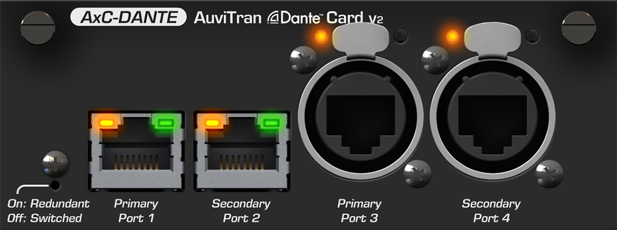Photo of AuviTran AxC-Dante Interface Card for Audio ToolBox