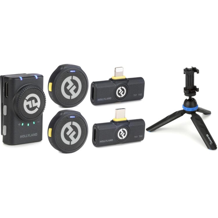 Hollyland Lark M2 Combo Microphone Lavalier Compact