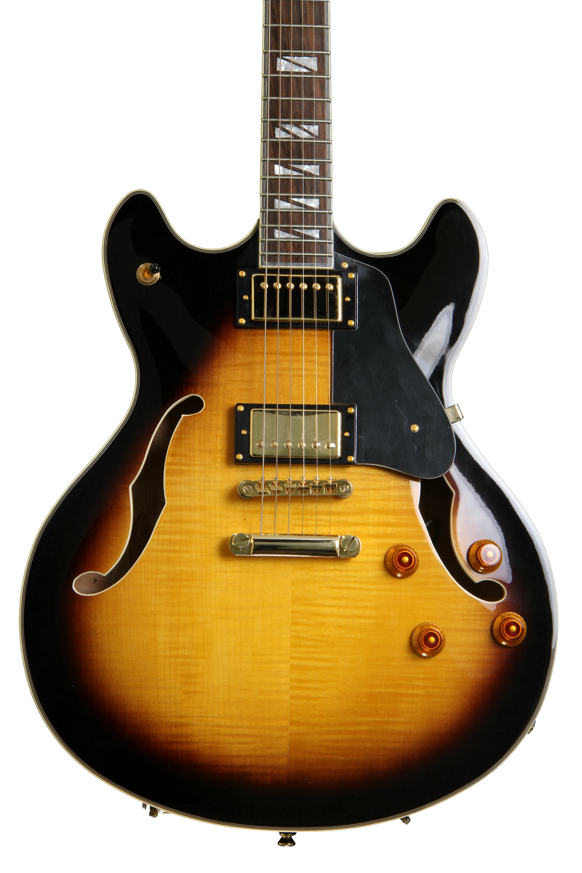Washburn HB35 Semi-hollowbody - Tobacco Sunburst | Sweetwater