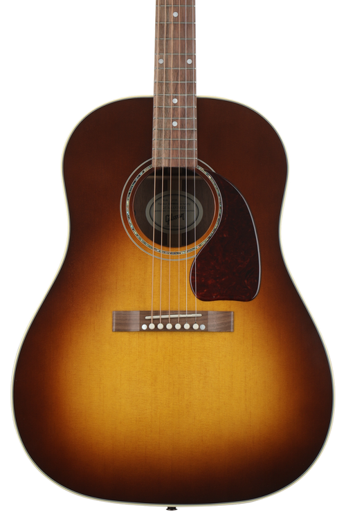Gibson Acoustic J-15 Standard Walnut Acoustic-Electric Guitar - Walnut Burst
