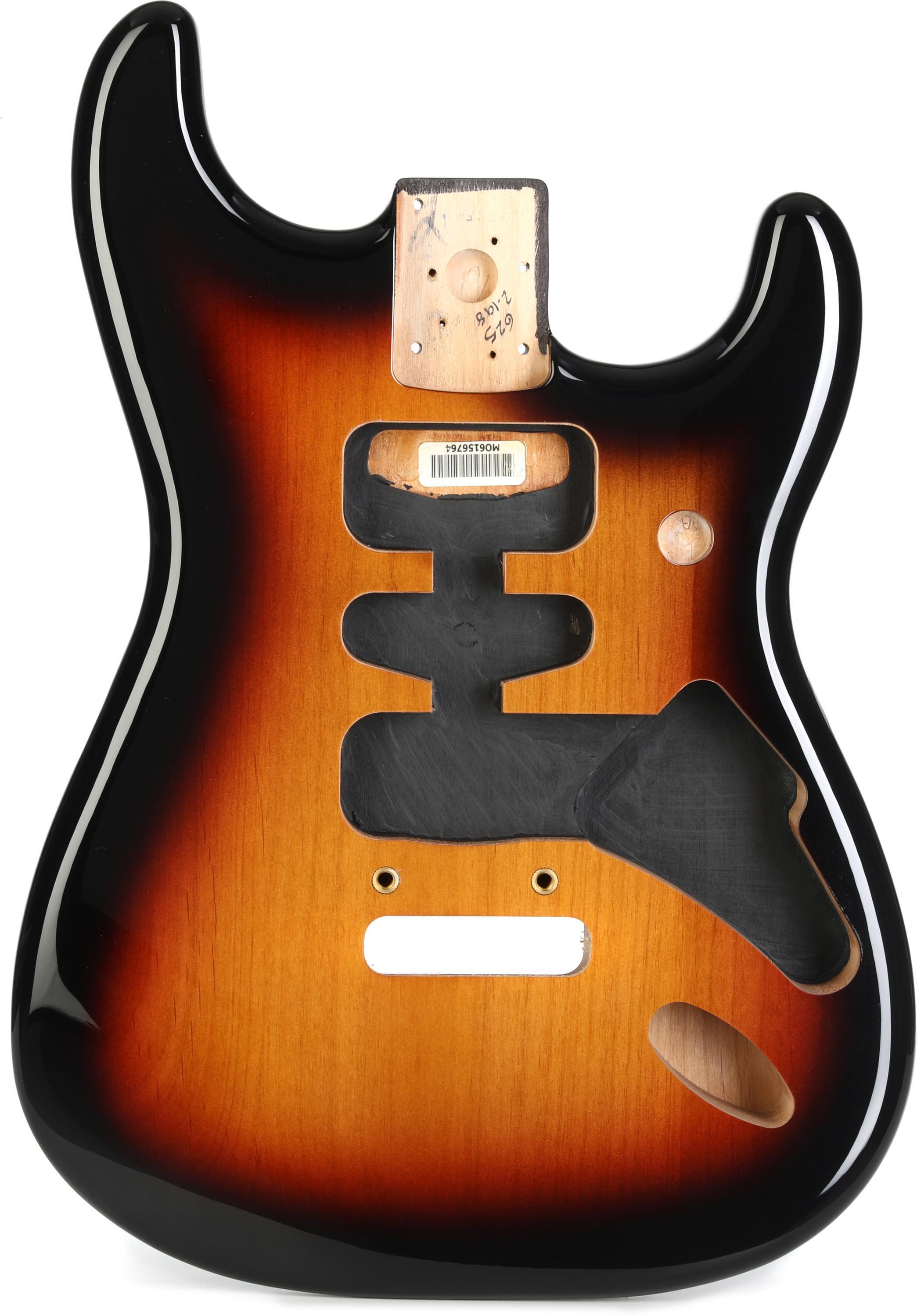 Fender Deluxe Series Stratocaster Body - 3-Color Sunburst | Sweetwater