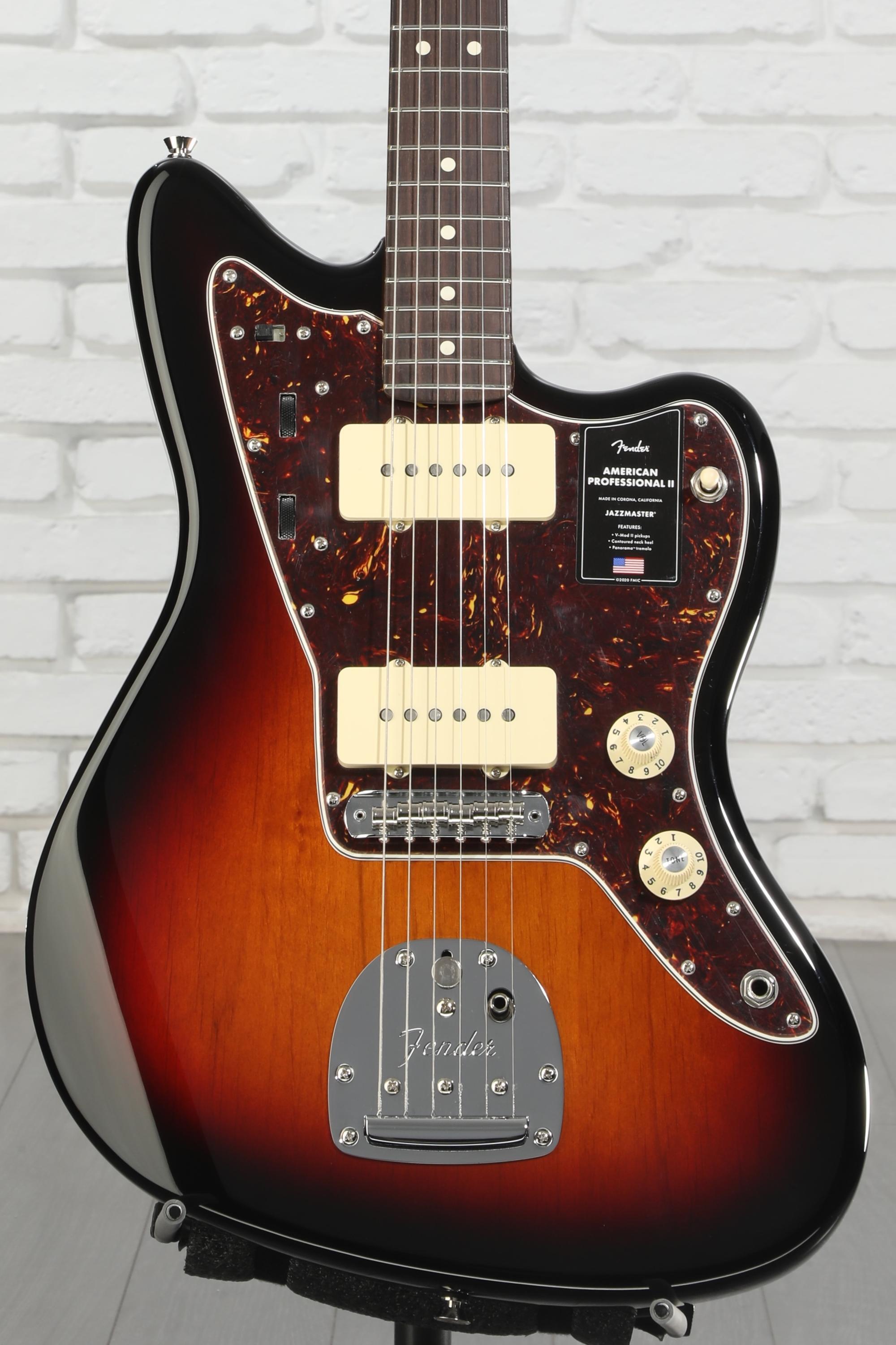 ギター Fender AmericanProII Jazzmaster Fender American Professional II Jazzmaster - 3-color Sunburst with