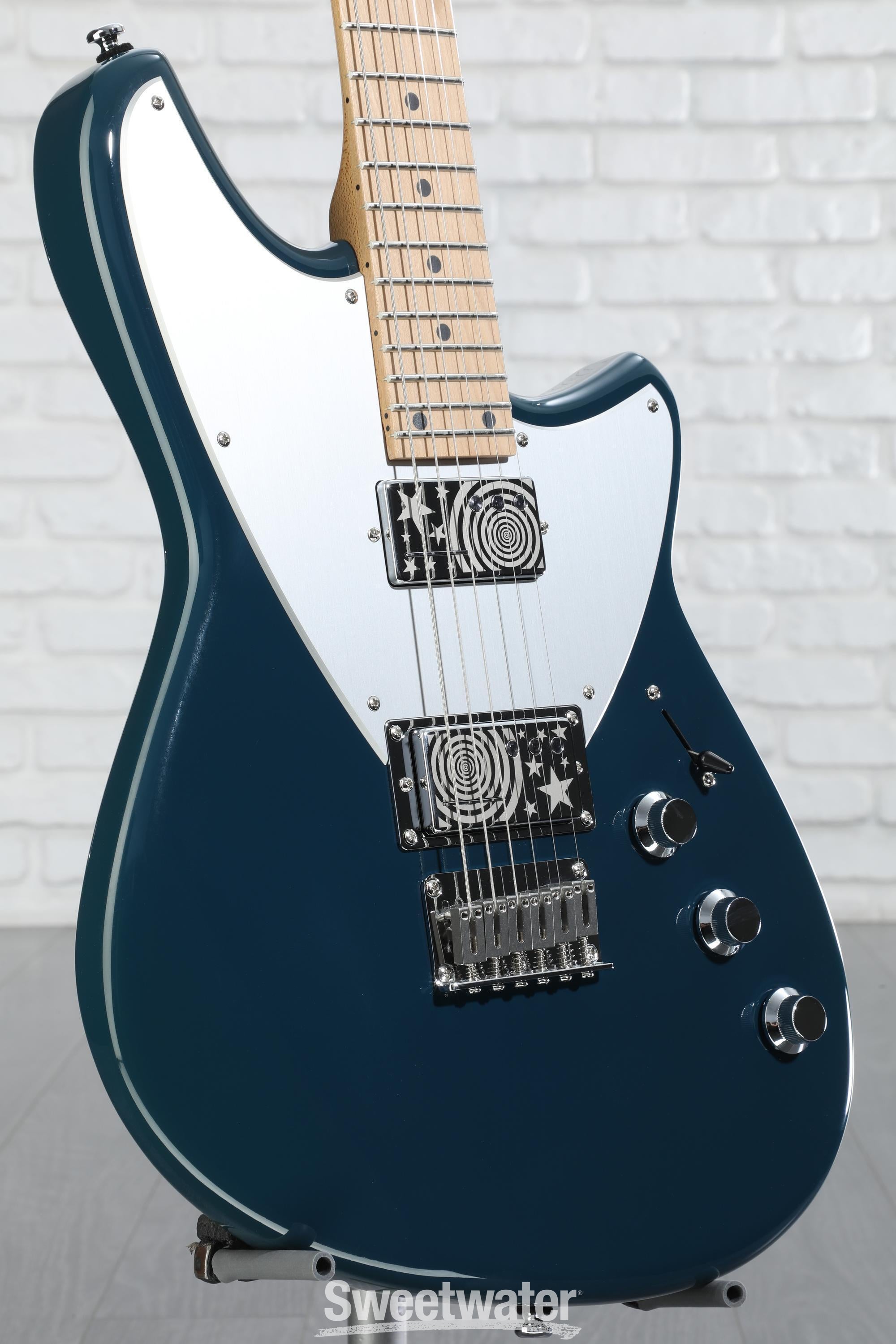 ギター Jan Ray / Flint / El Capistan / ParaEQ Reverend Billy Corgan Drop Z Signature Electric Guitar