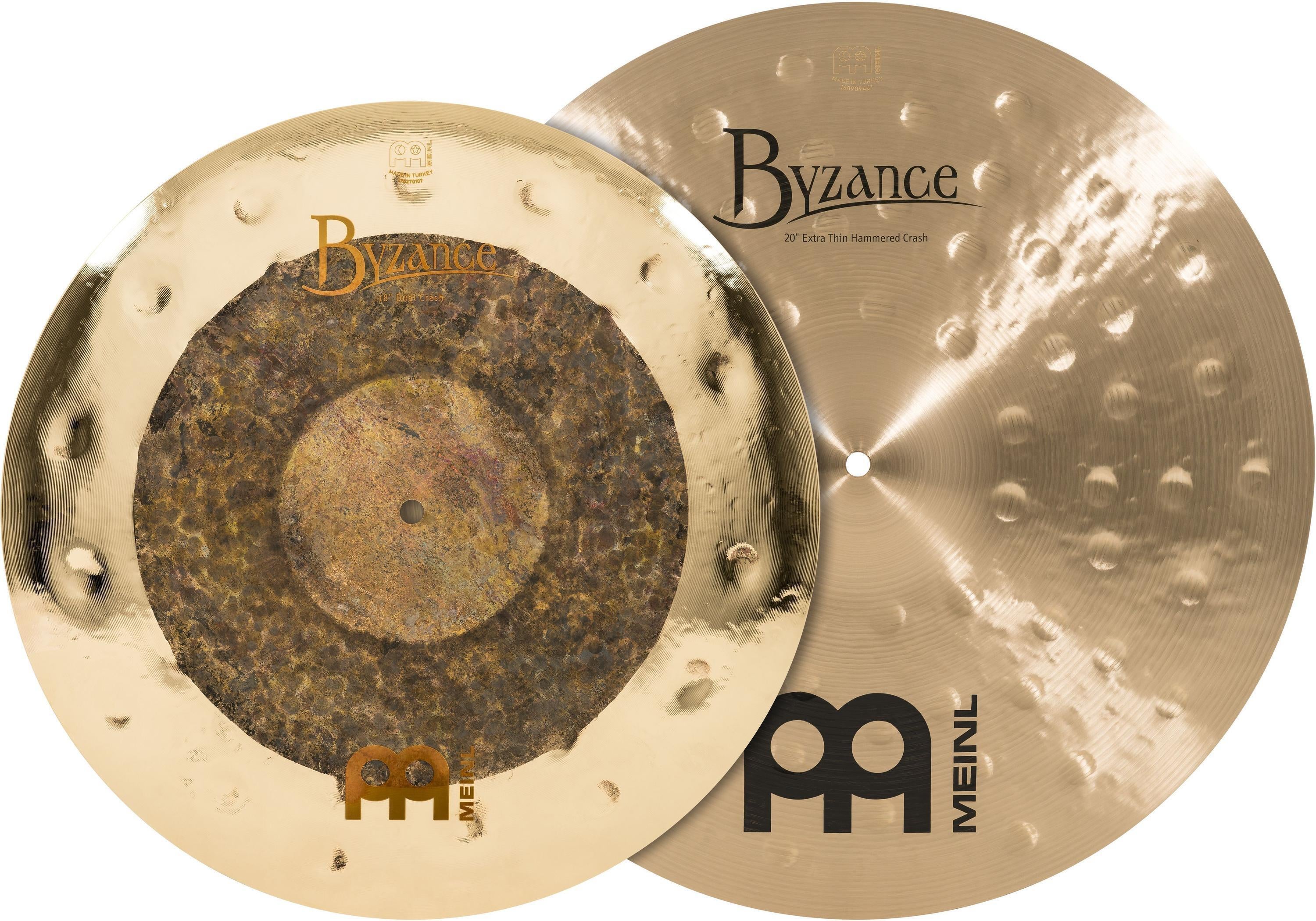 Meinl Cymbals 18 inch Byzance Dual Crash Cymbal | Sweetwater