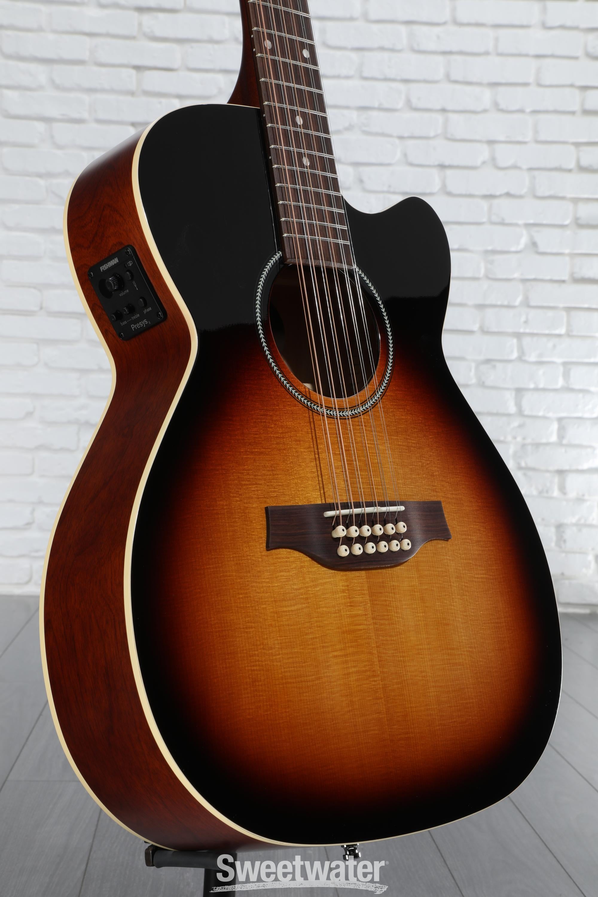 Seagull Guitars S12 CH CW Spruce Sunburst GT Acoustic