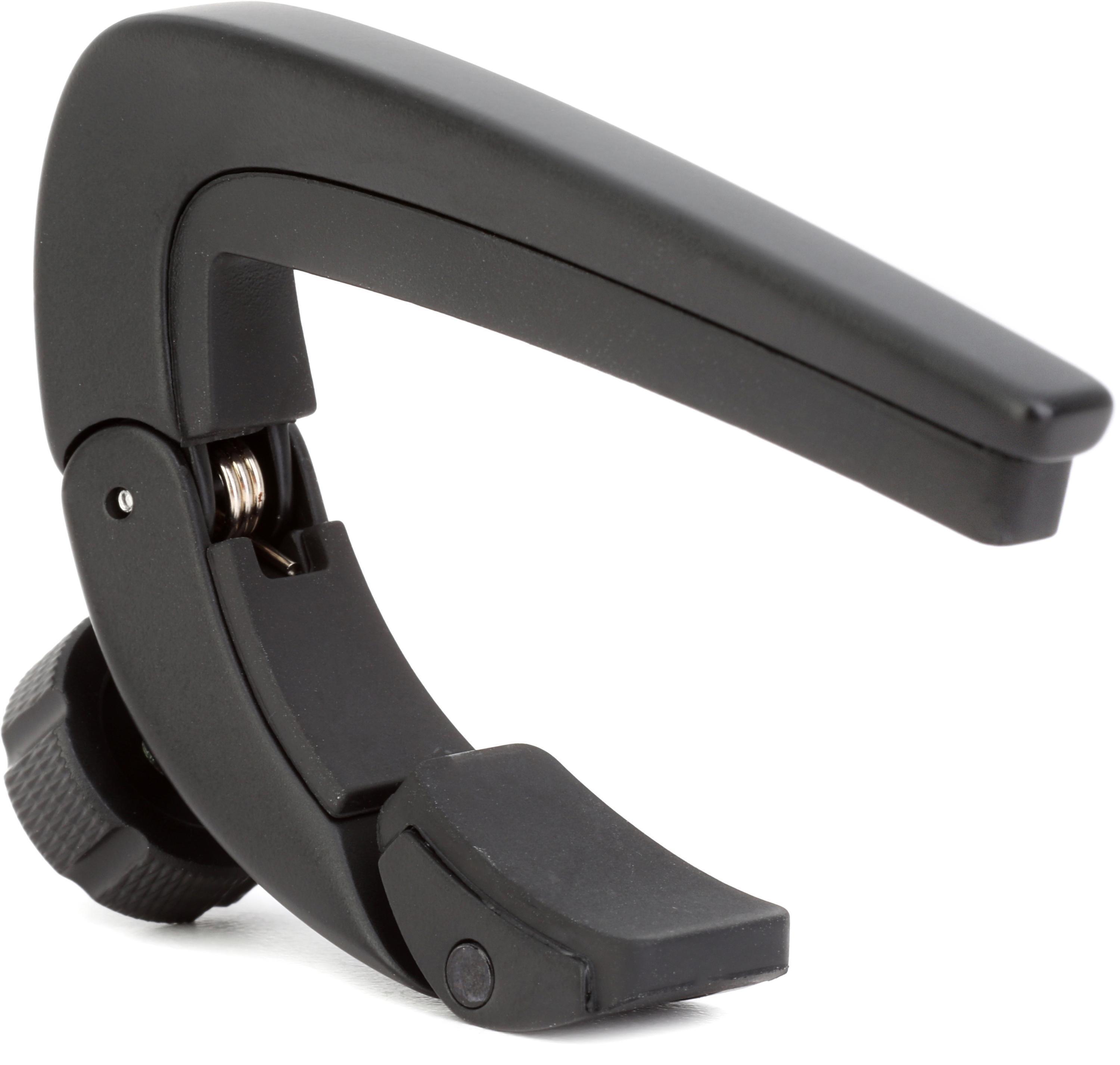 Photo of Dunlop Pivot Capo for Acoustic and Electric Guitar - Black