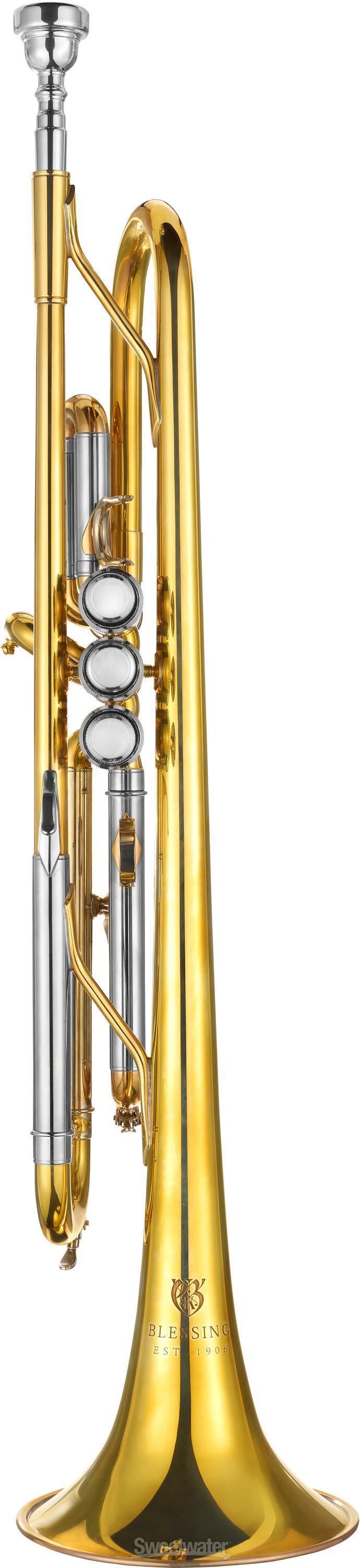 Blessing BTR1660 Artist Bb Trumpet - Unfinished Raw Brass