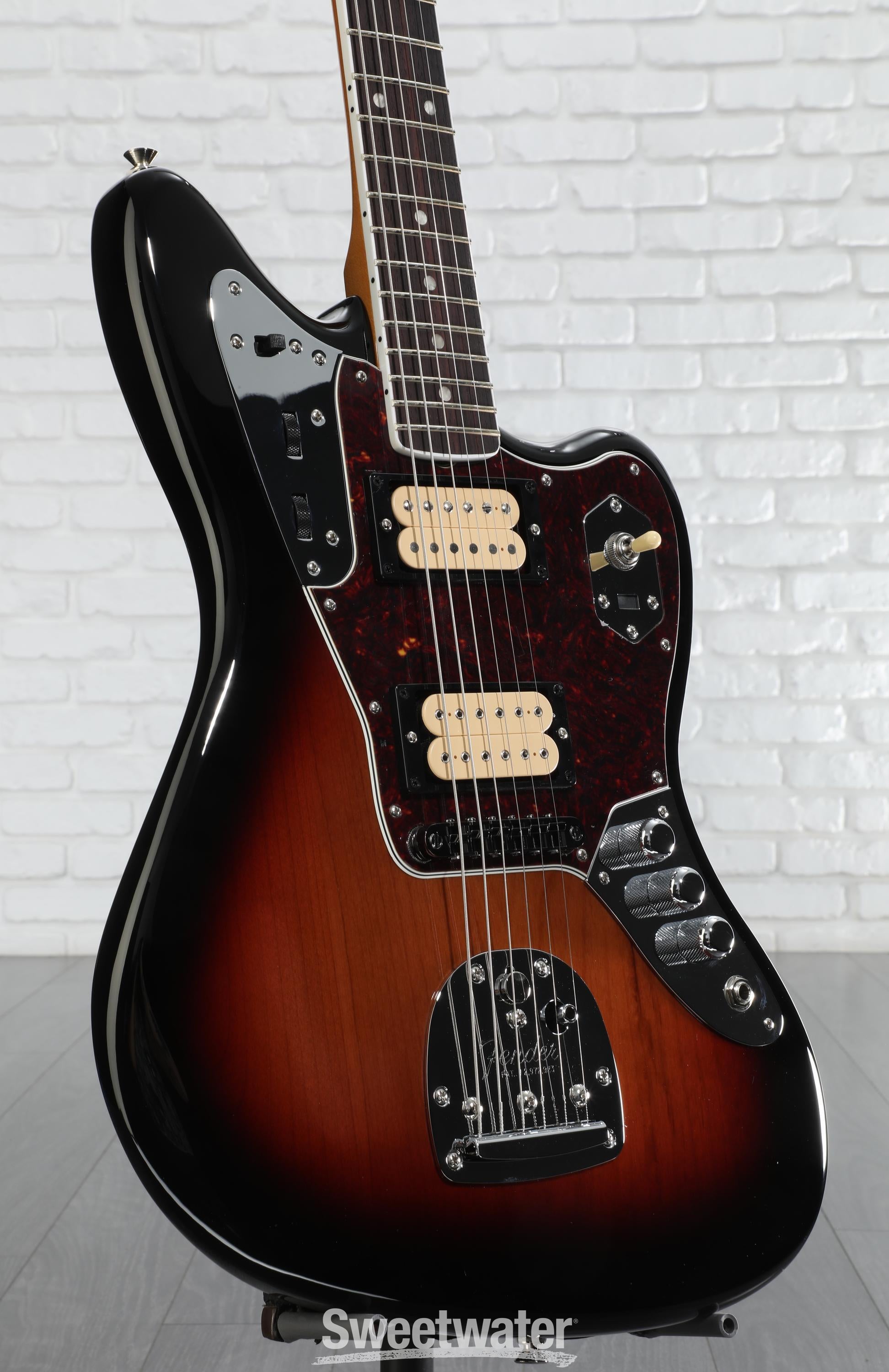 Fender Kurt Cobain Jaguar Electric Guitar - 3-Tone Sunburst