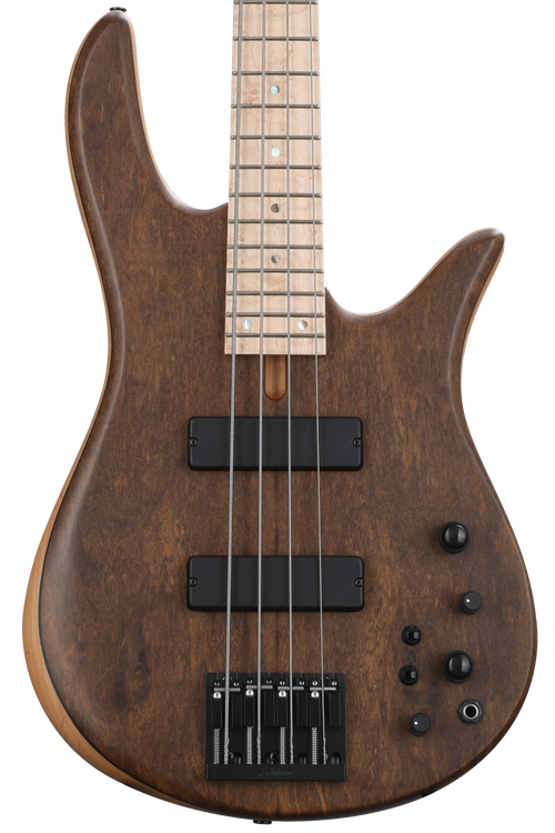 Fodera Monarch 4 Standard Special Bass Guitar Natural Imbuya