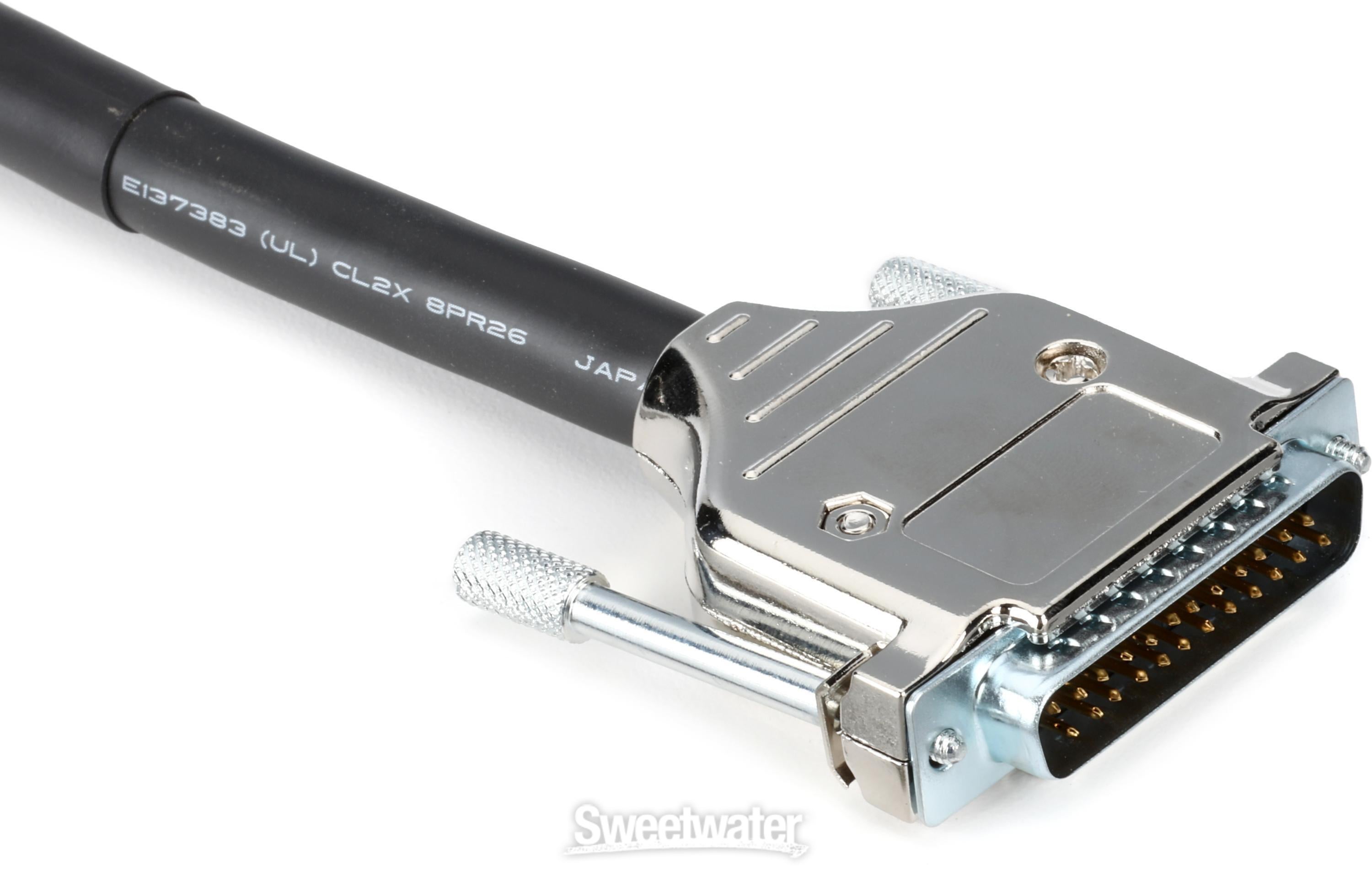 Mogami Gold DB25-XLRM 8-channel Analog Snake - 2 feet | Sweetwater