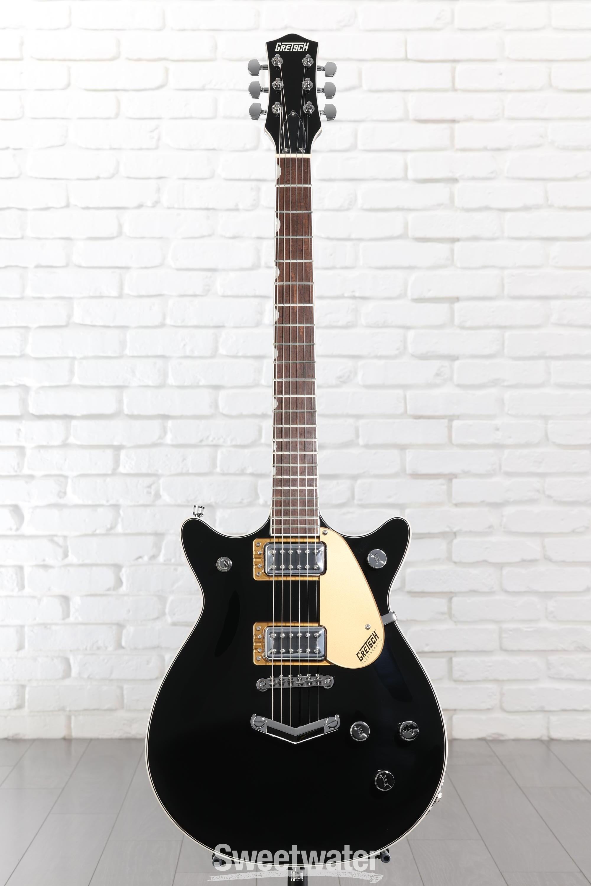Gretsch G5222 Electromatic Double Jet BT Electric Guitar - Black