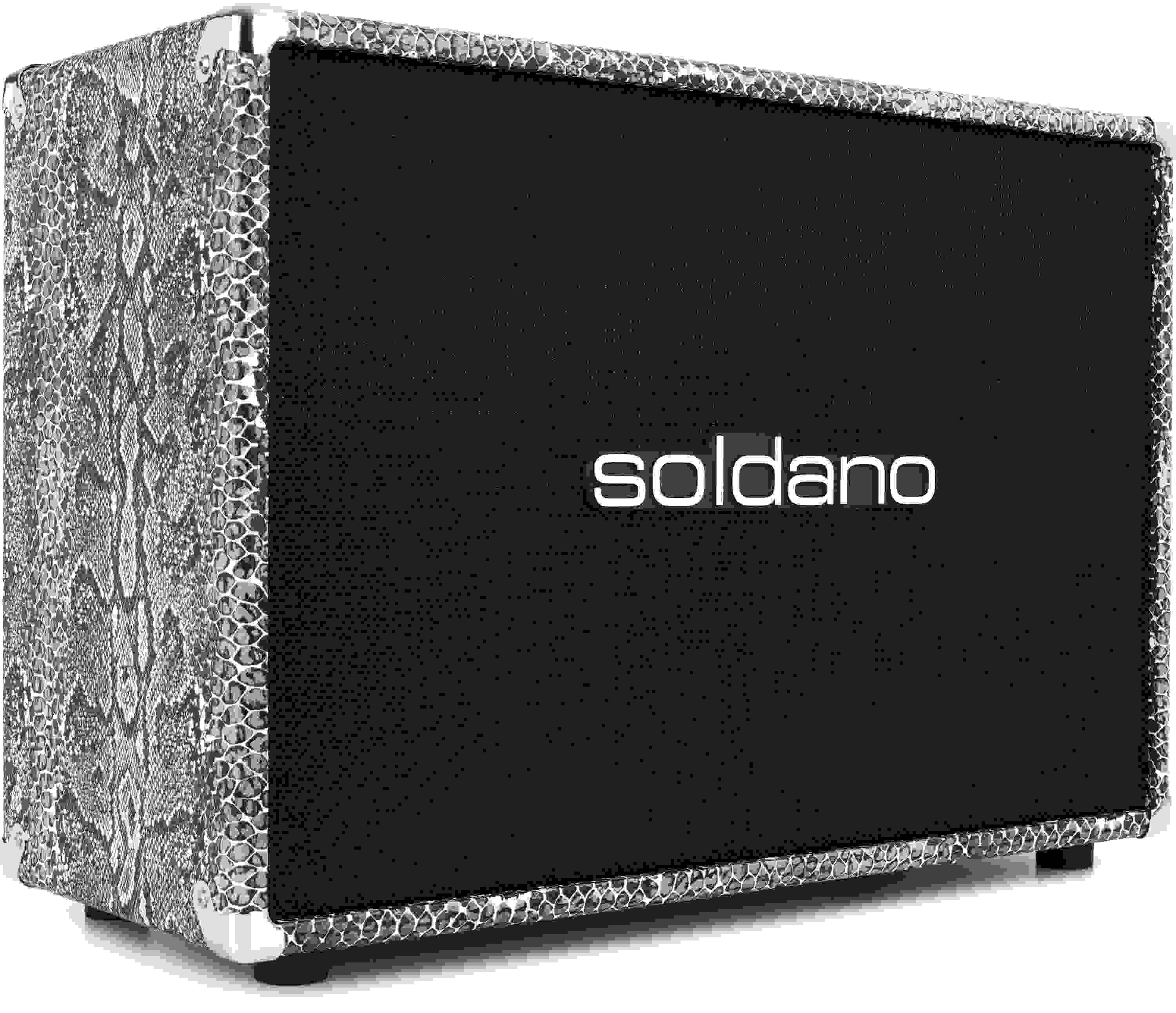 Soldano 212 Horizontal 2 x 12-inch Extension Cabinet - Snake Skin
