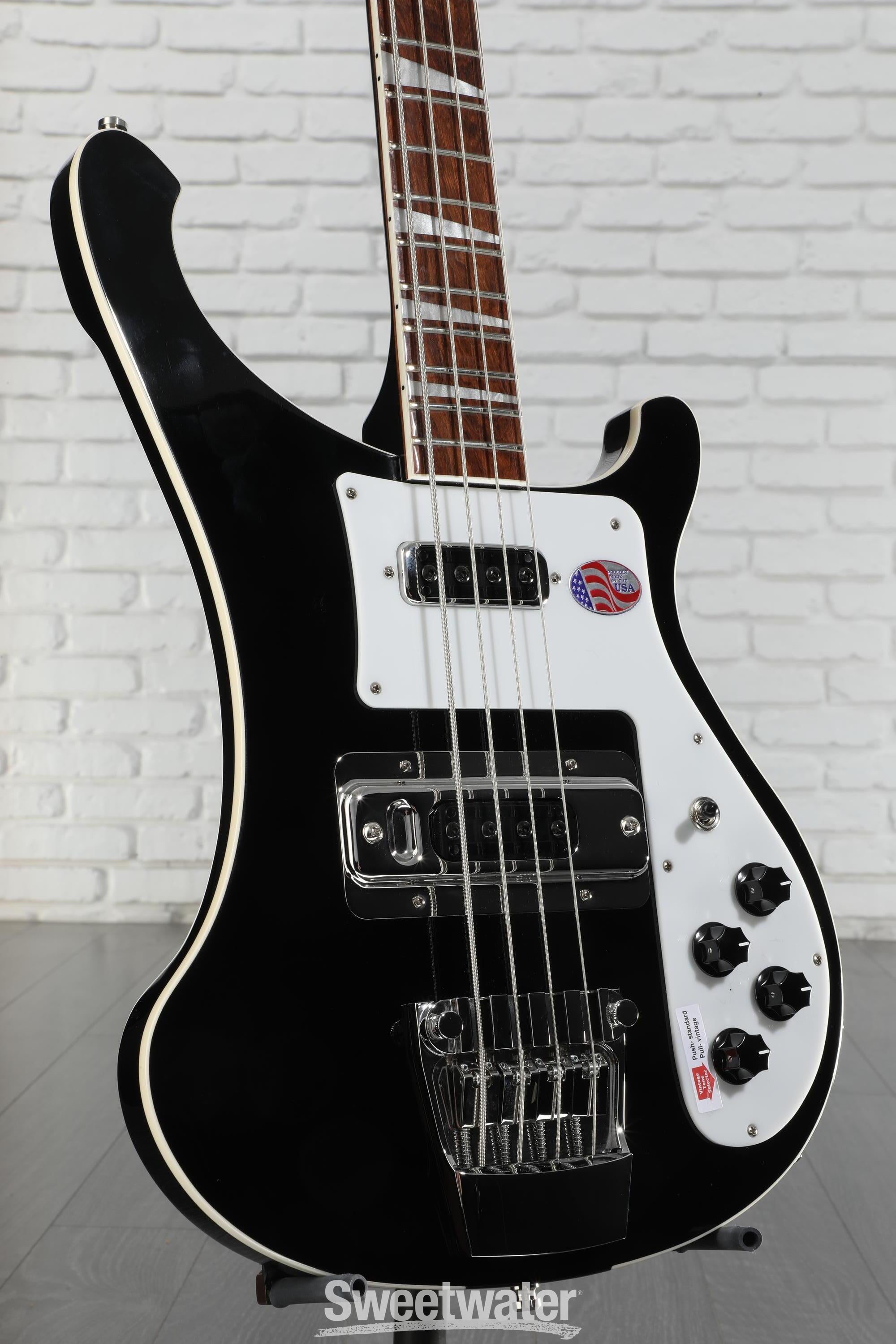 Rickenbacker ベース 4弦 ブラック/ホワイト Rickenbacker 4003 4 String Bass White/Black Binding 1990
