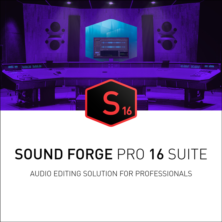 MAGIX Sound Forge Pro 16 Suite for Windows | Sweetwater