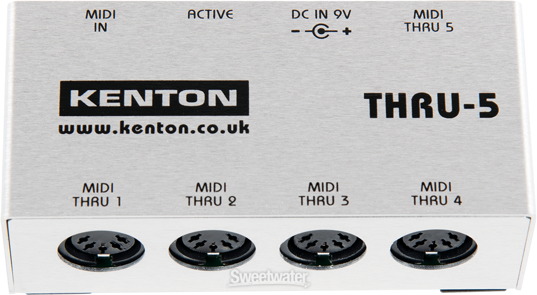 Kenton Thru-5 MIDI Thru Box