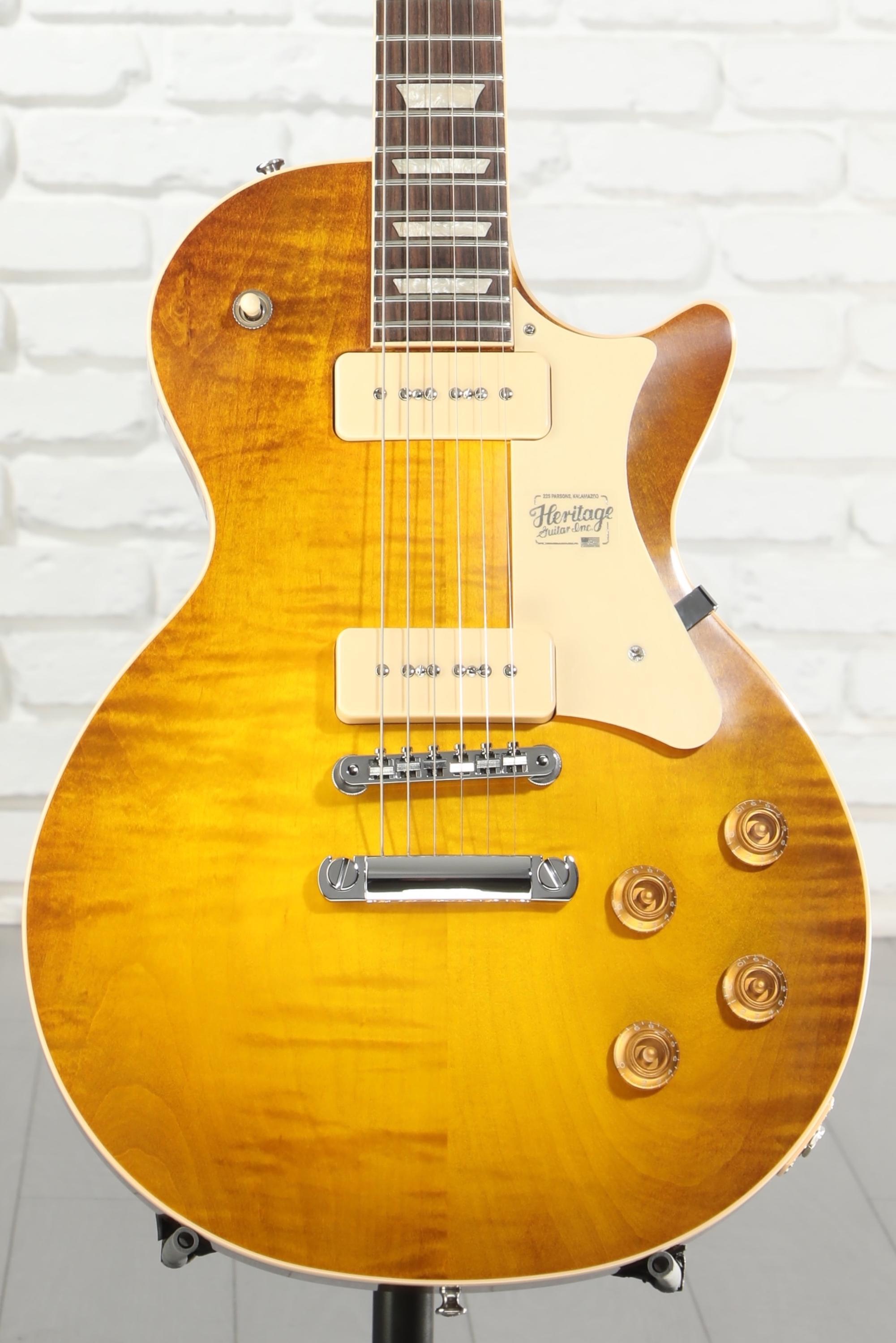 Heritage Standard II H-150 P90 Electric Guitar - Dirty Lemon Burst