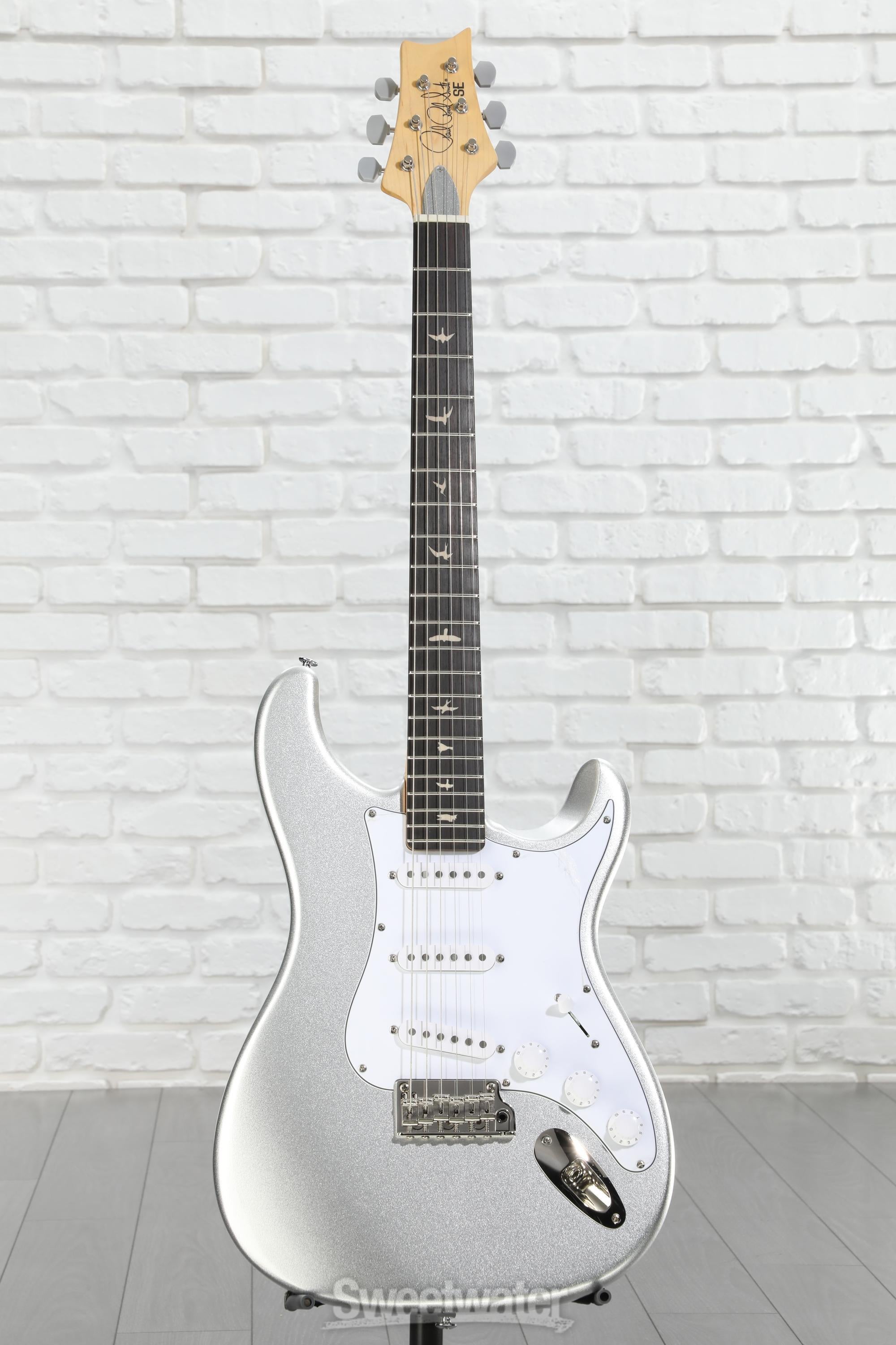 ギター PRS SE SilverSky PRS SE Silver Sky Electric Guitar - Platinum Spark