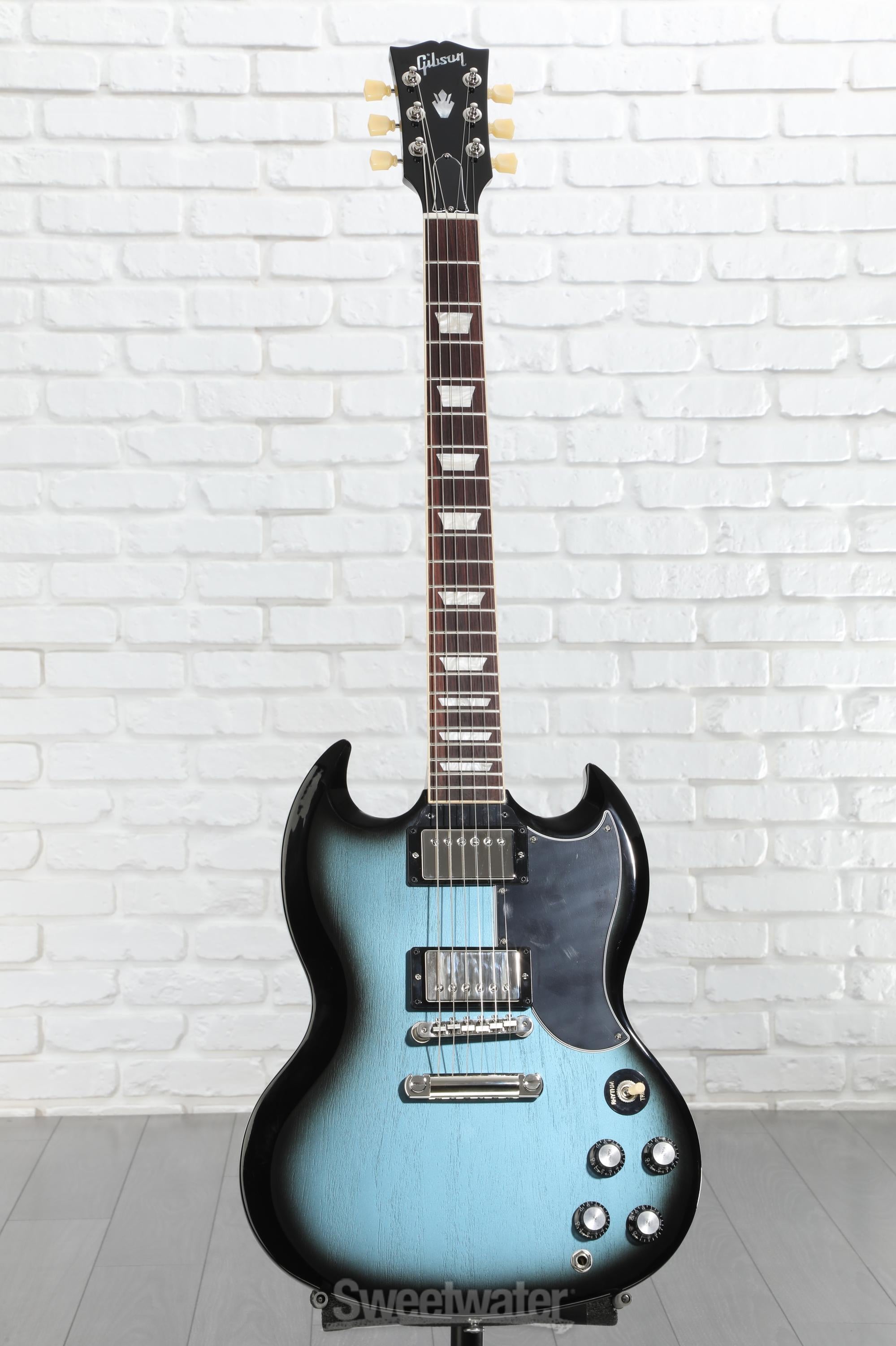Gibson SG Standard '61 Electric Guitar - Pelham Blue | Sweetwater