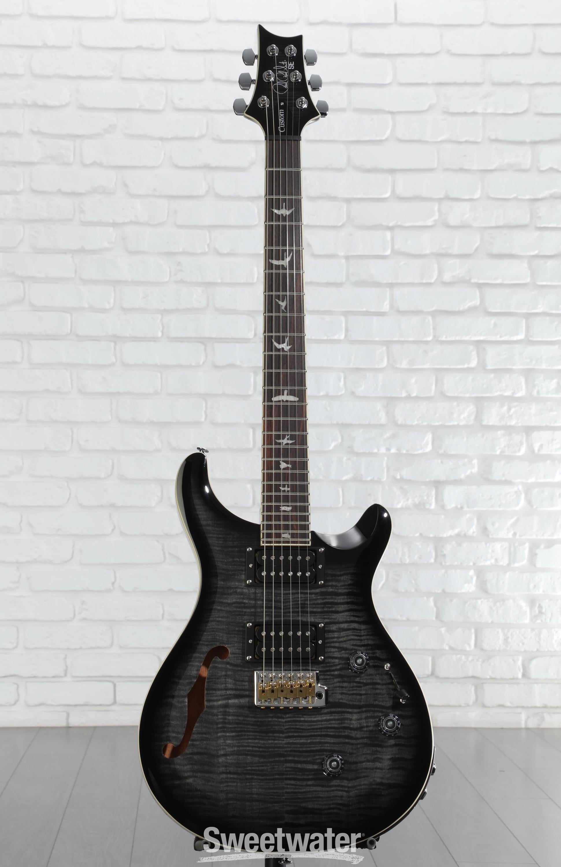 PRS SE Custom 24 Semi-Hollow Piezo Electric Guitar