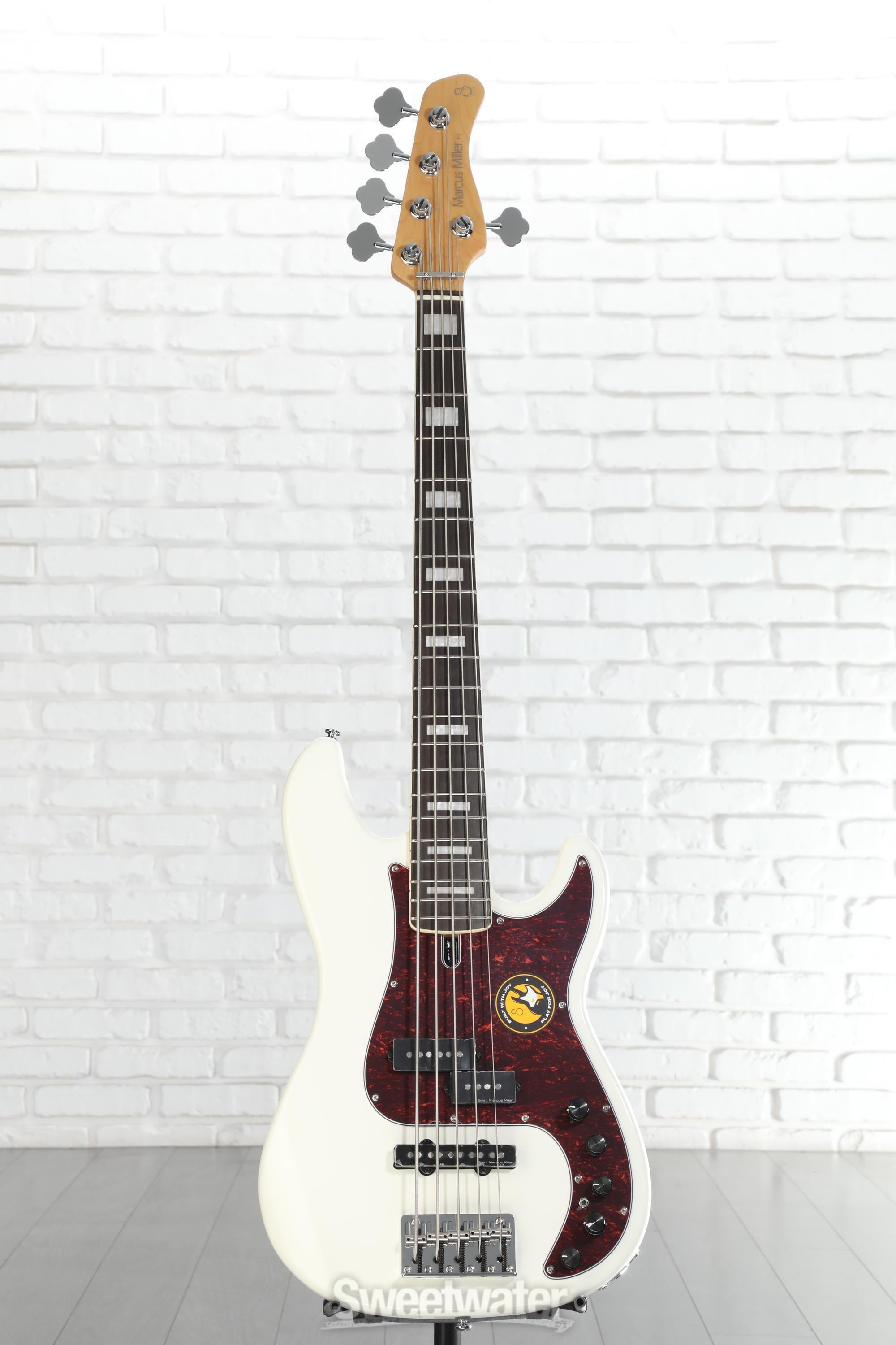 Sire Marcus Miller P7 Alder 5-string Bass Guitar - Antique White