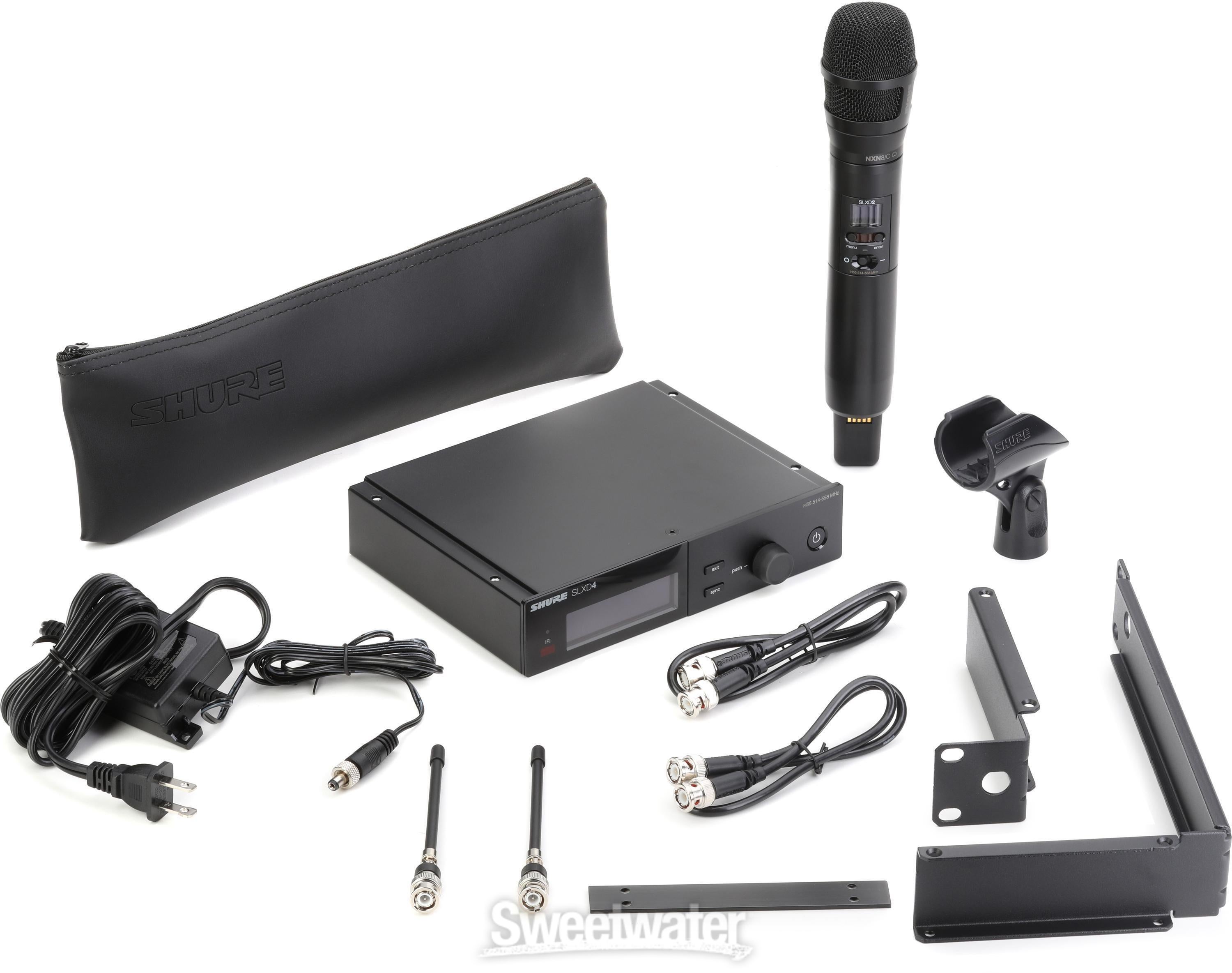 新品 SVX Wireless Microphone System Shure SVX Dual Wireless Microphone System 2x PG28 Mic Vocal