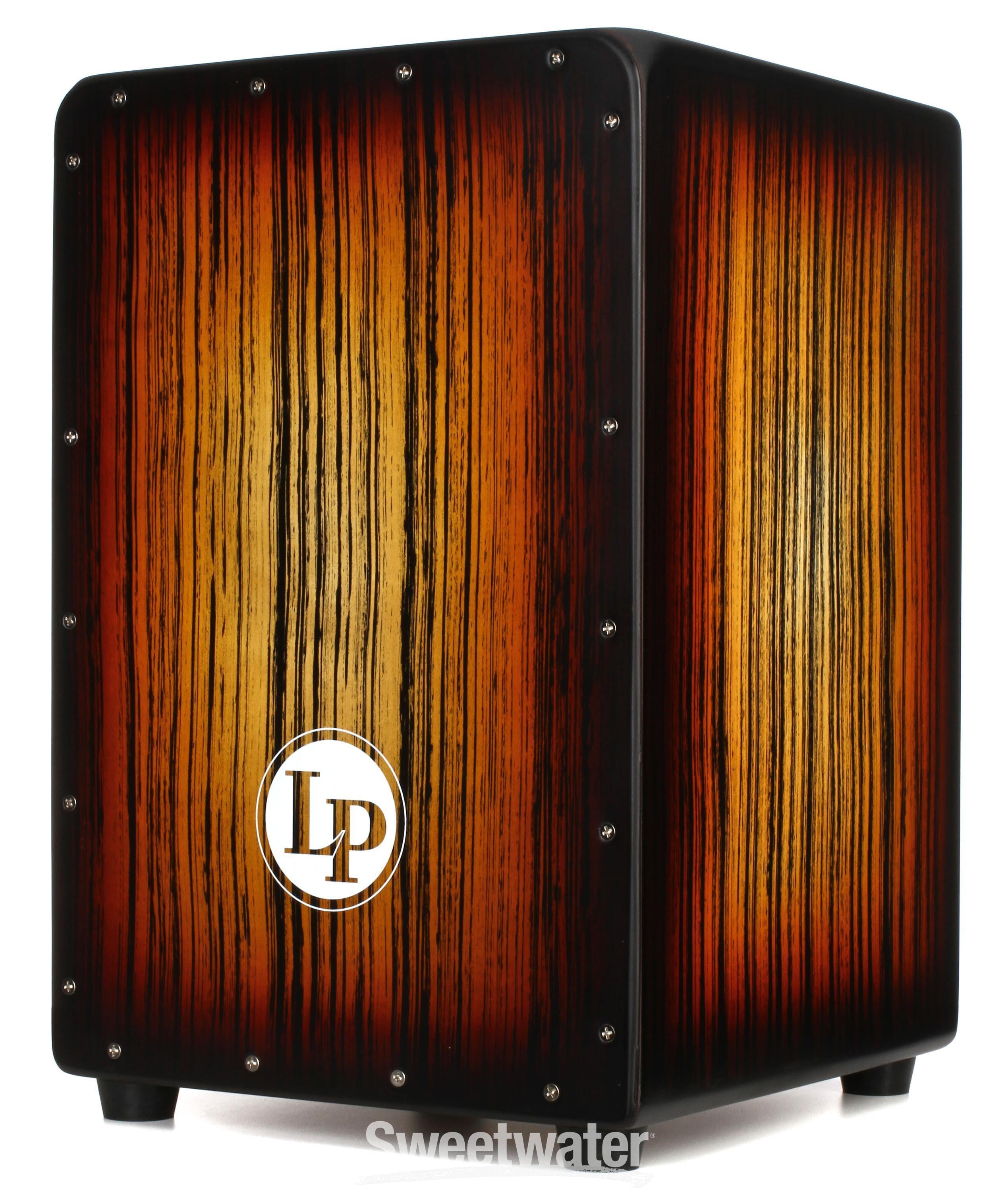 Latin Percussion LP Aspire Accents Cajon - Sunburst Streak