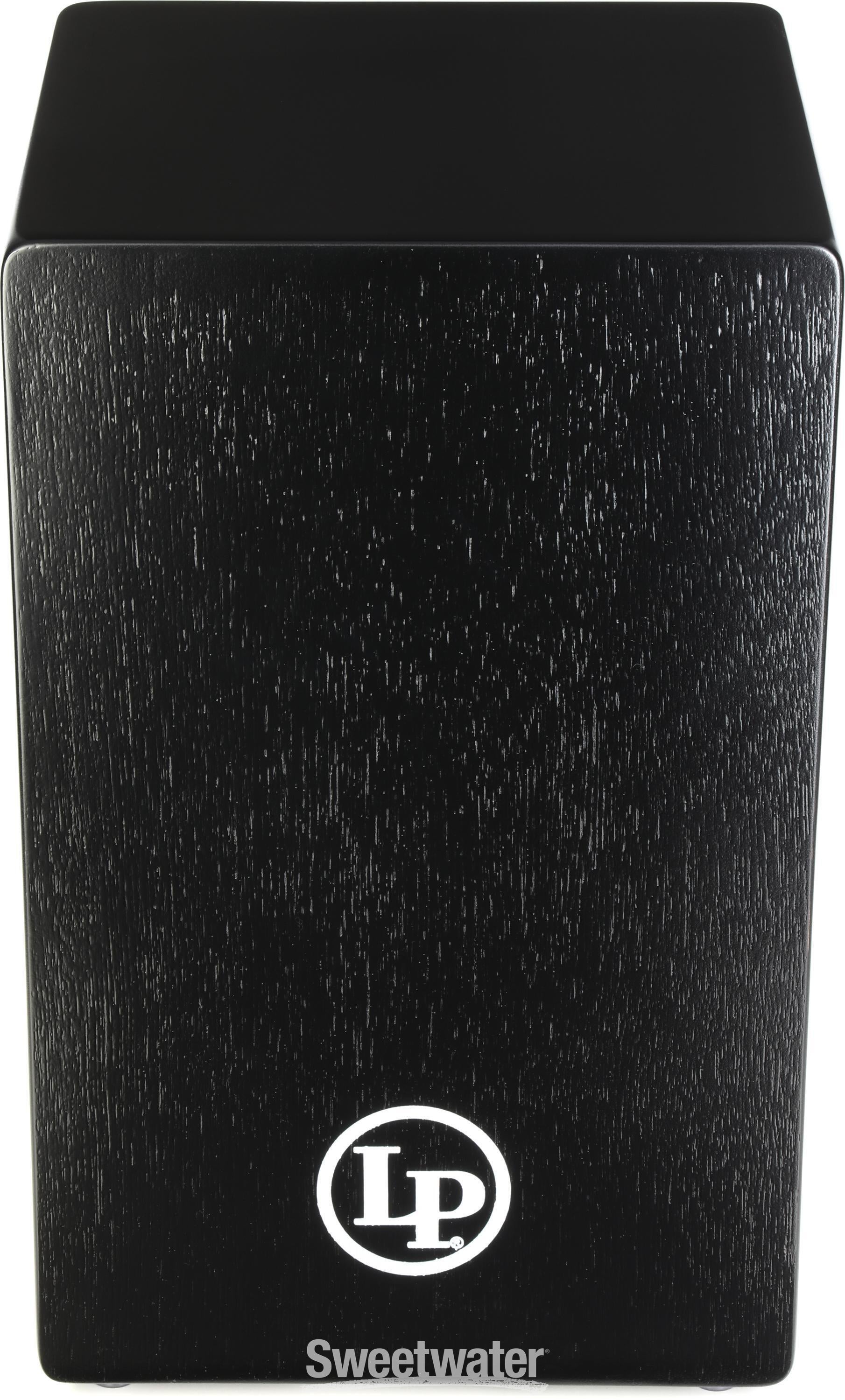 LP ブラックカホン LP1428NY [ Black Box Cajon] Latin Percussion Black Box II Cajon - Black | Sweetwater