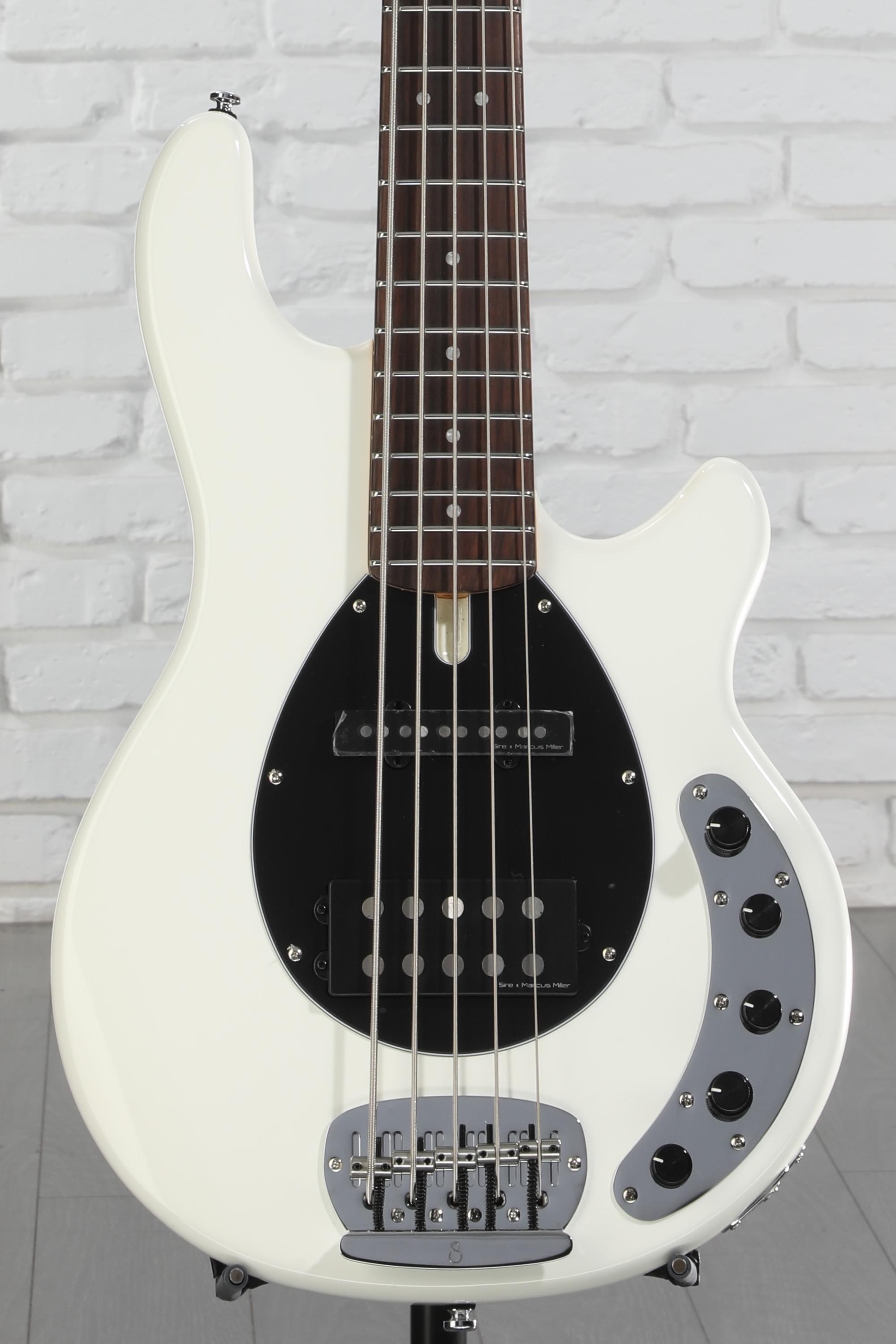 Sire Marcus Miller Z7 5-string Bass Guitar - Antique White