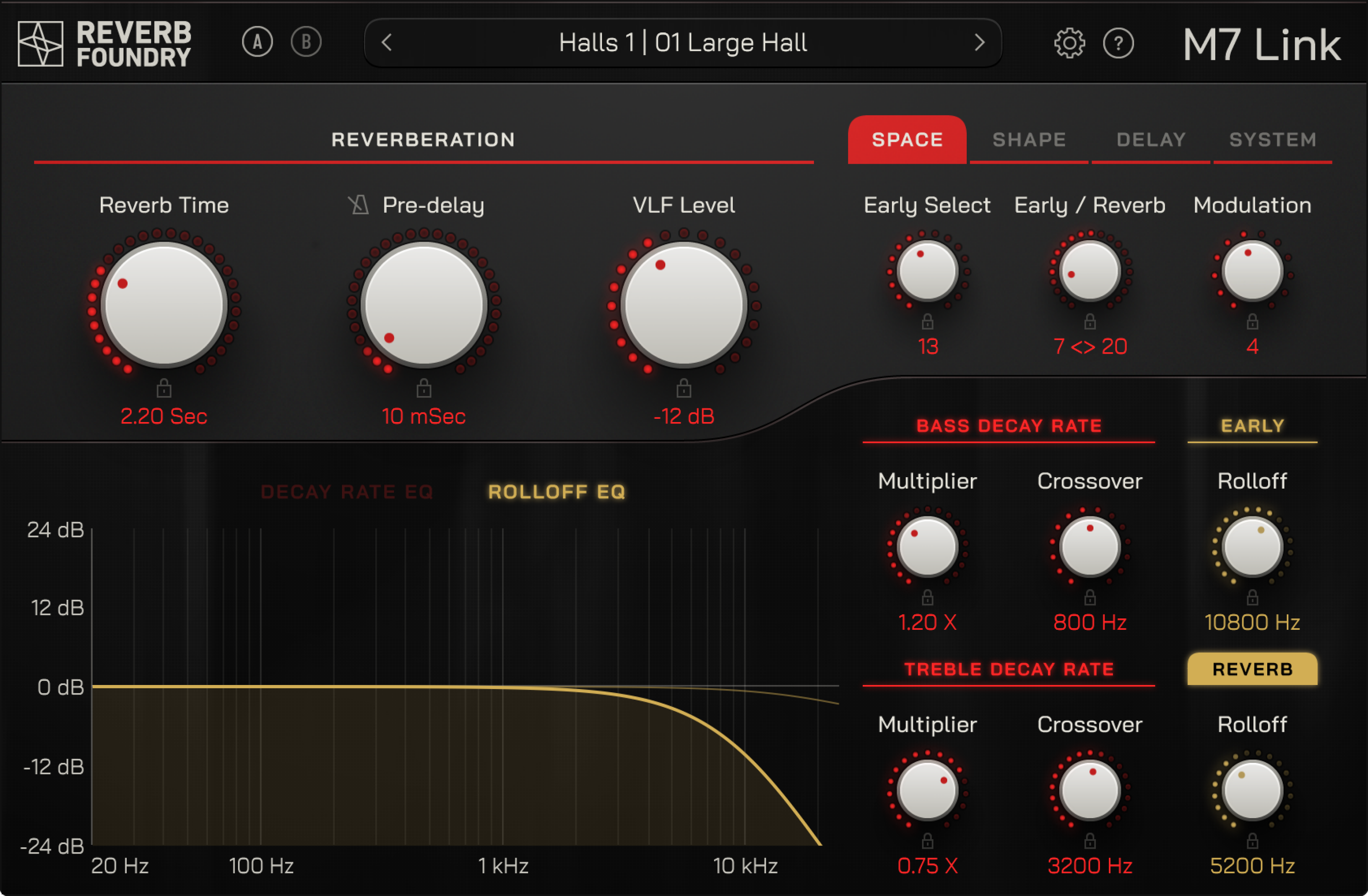 Reverb Foundry M7 Link - Bricasti M7 Controller Plug-In | Sweetwater