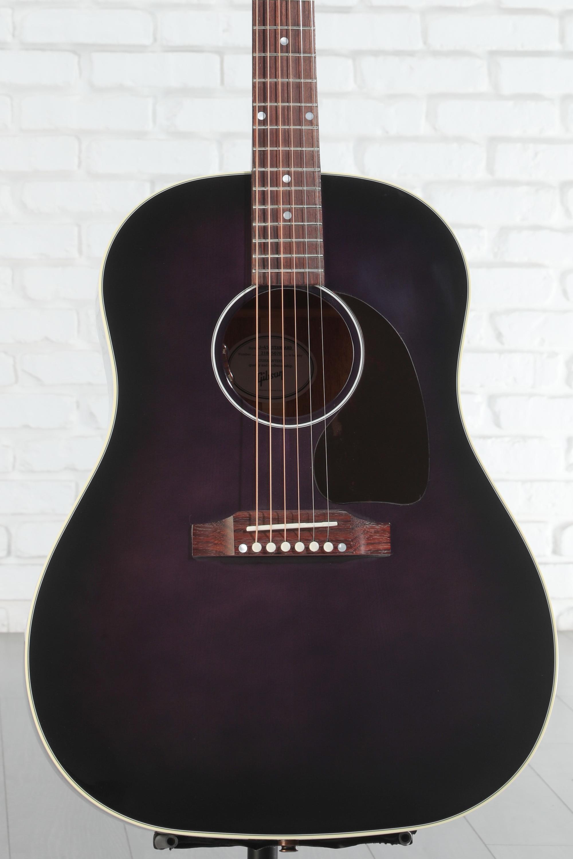 Gibson Acoustic J-45 Standard Acoustic-electric Guitar - Purple