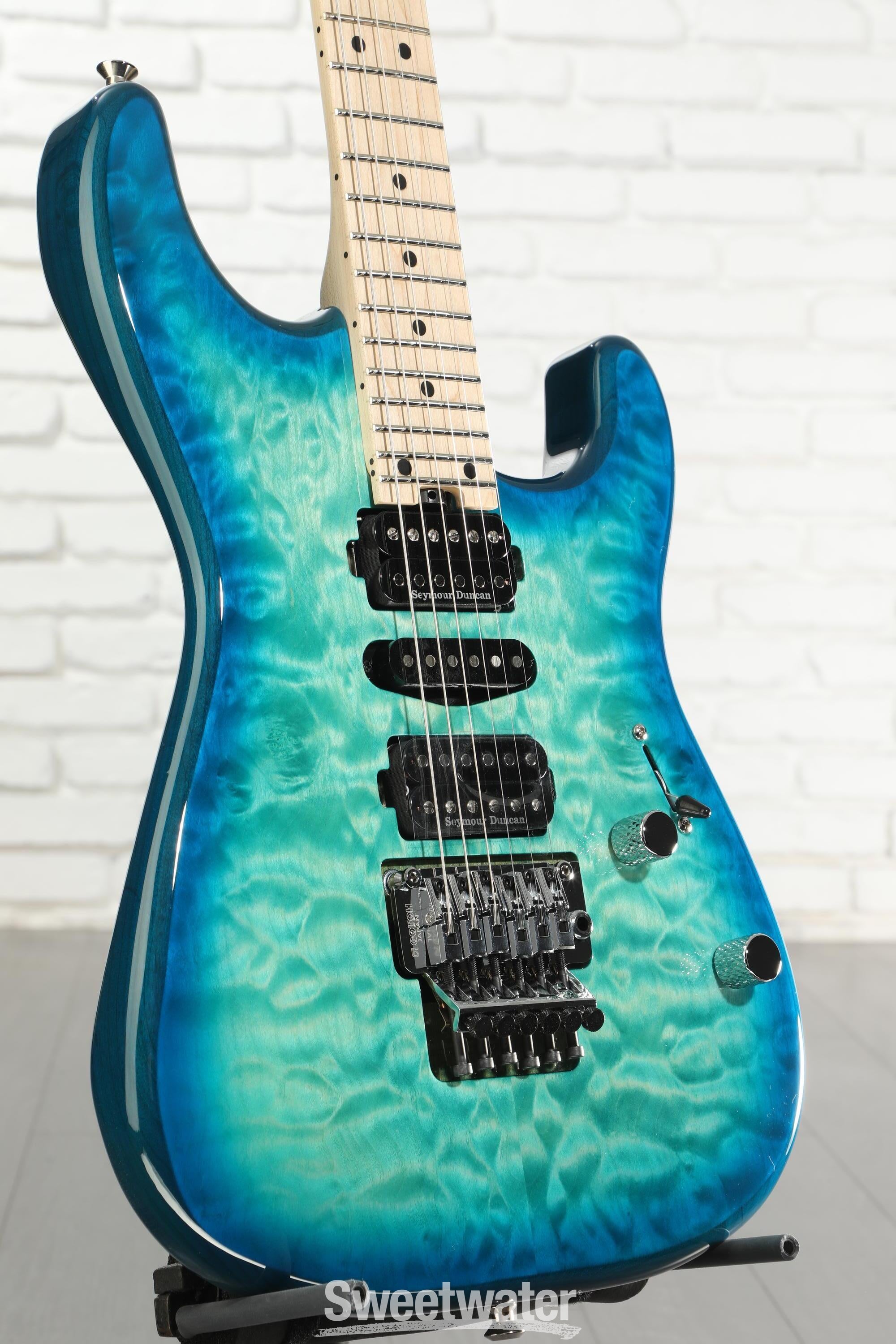 Charvel MJ San Dimas Style 1 HSH FR M QM Electric Guitar