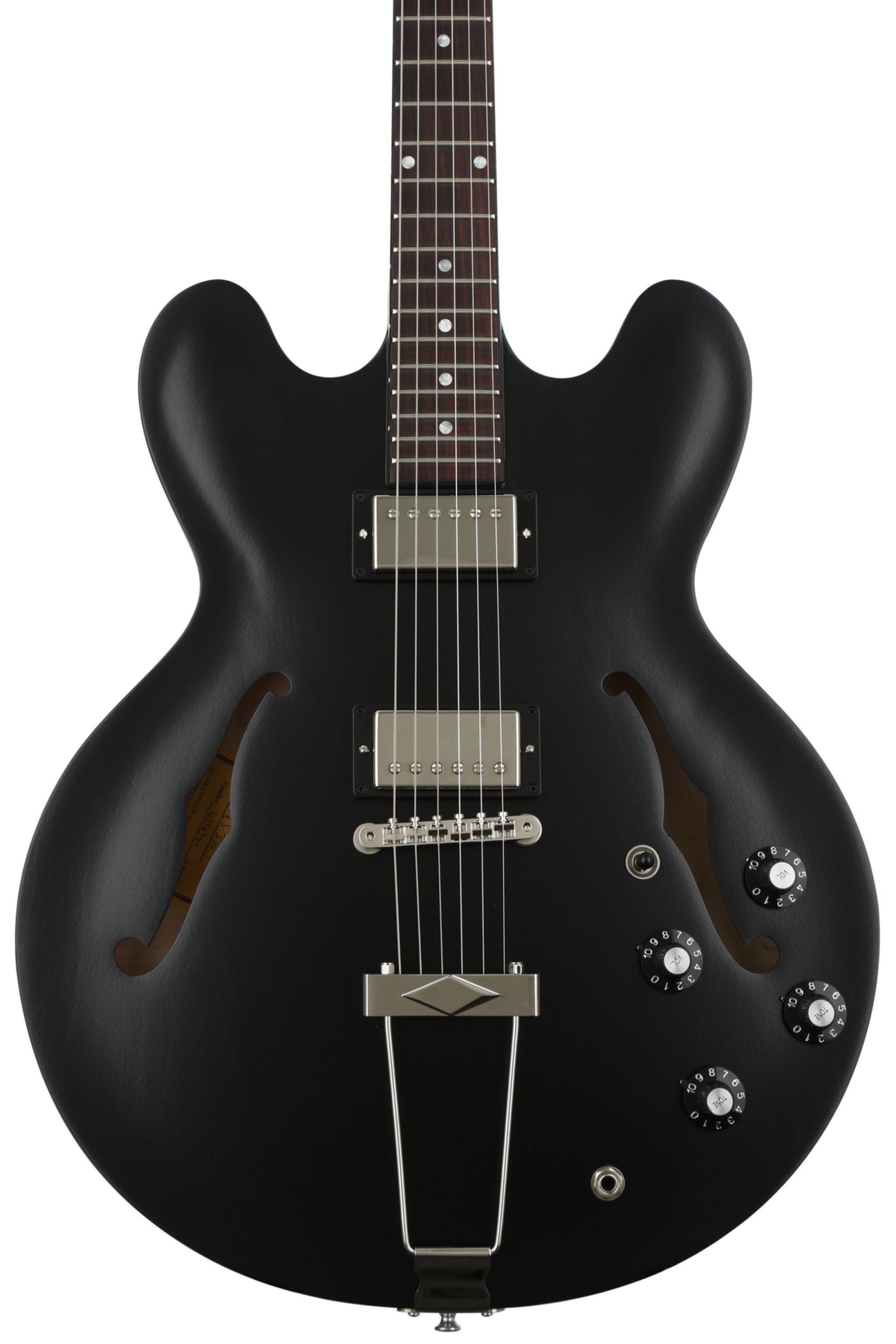 Gibson ES-330 Satin 2018 - Ebony | Sweetwater
